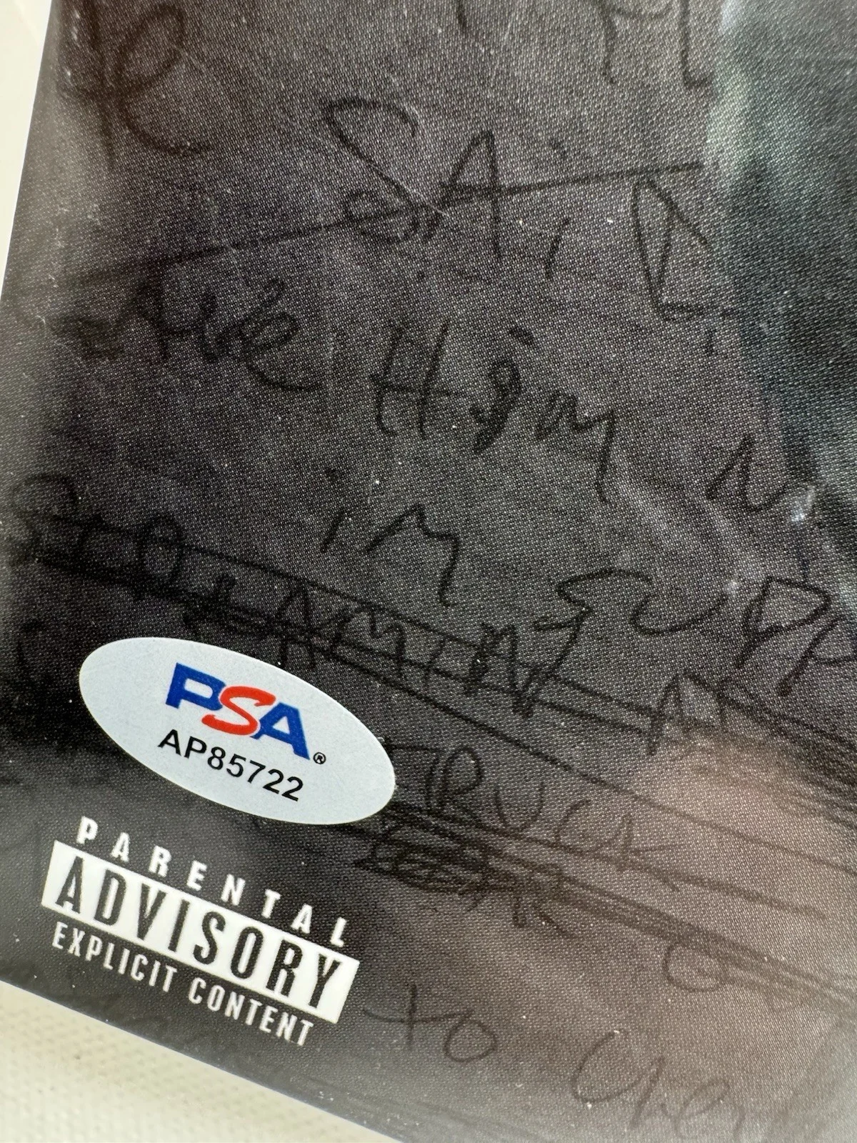 MACHINE GUN KELLY MGK SIGNED AUTOGRAPHED HOTEL DIABLO VINYL ALBUM PSA/DNA COA, изображение 3