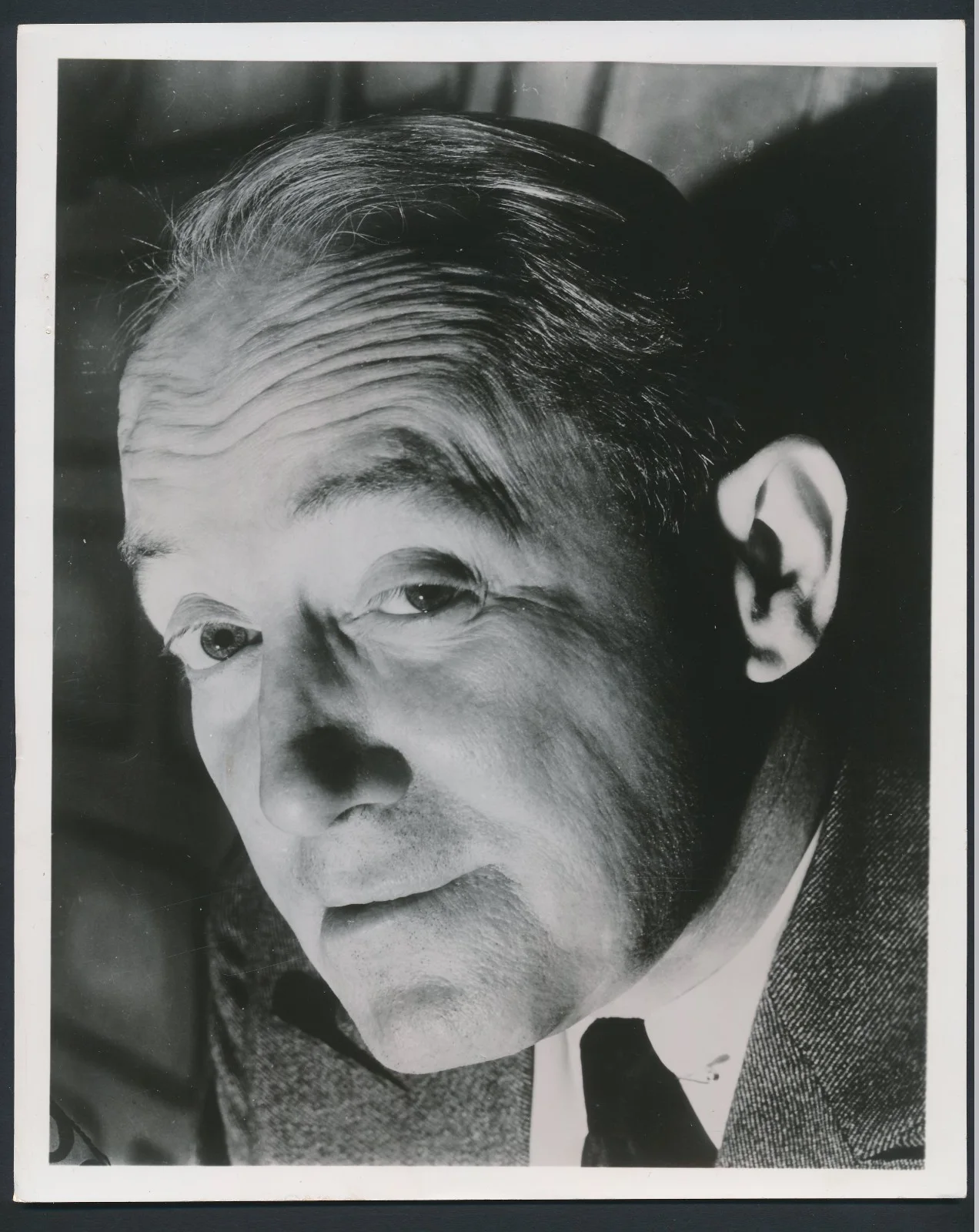 George M. Cohan - Signed Album Page w/ 1970's Print of a 1930's Image - d. 1942, изображение 5
