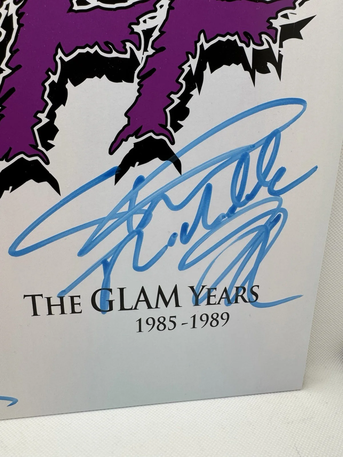 TUFF SIGNED VINYL STEVIE RACHELLE TUFF THE GLAM YEARS AUTOGRAPHED + 2 RECORD LP, изображение 2