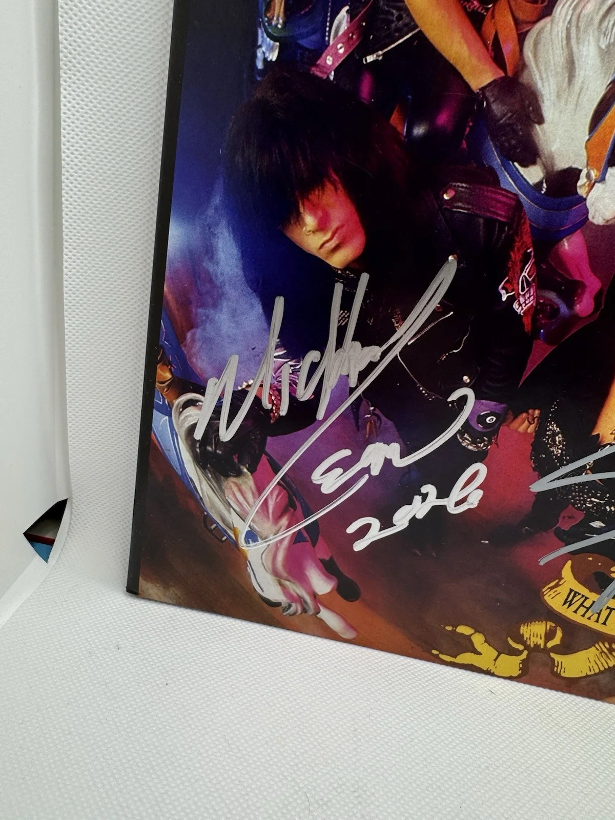 TUFF SIGNED VINYL STEVIE RACHELLE WHAT COMES AROUND GOES AROUND AUTOGRAPHED + 2, image 3