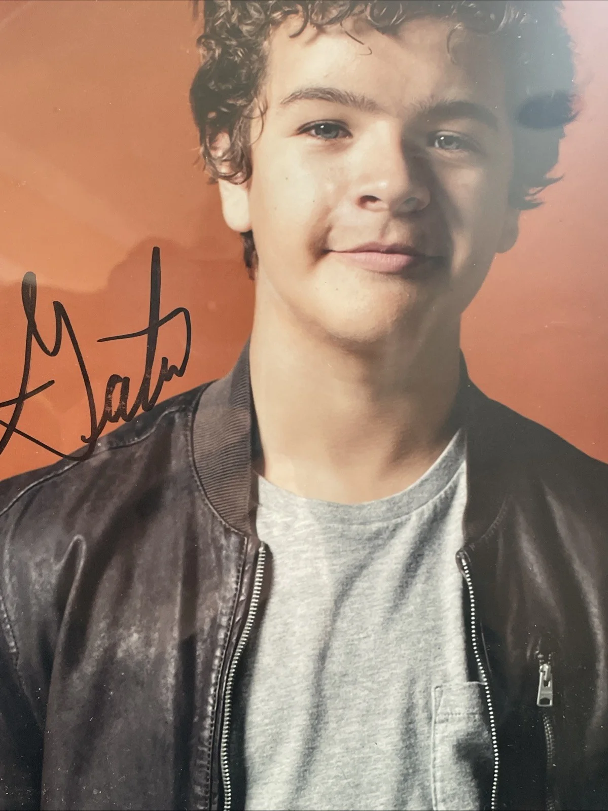Stranger Things Gaten Matarazzo Framed Signed Picture ., image 2