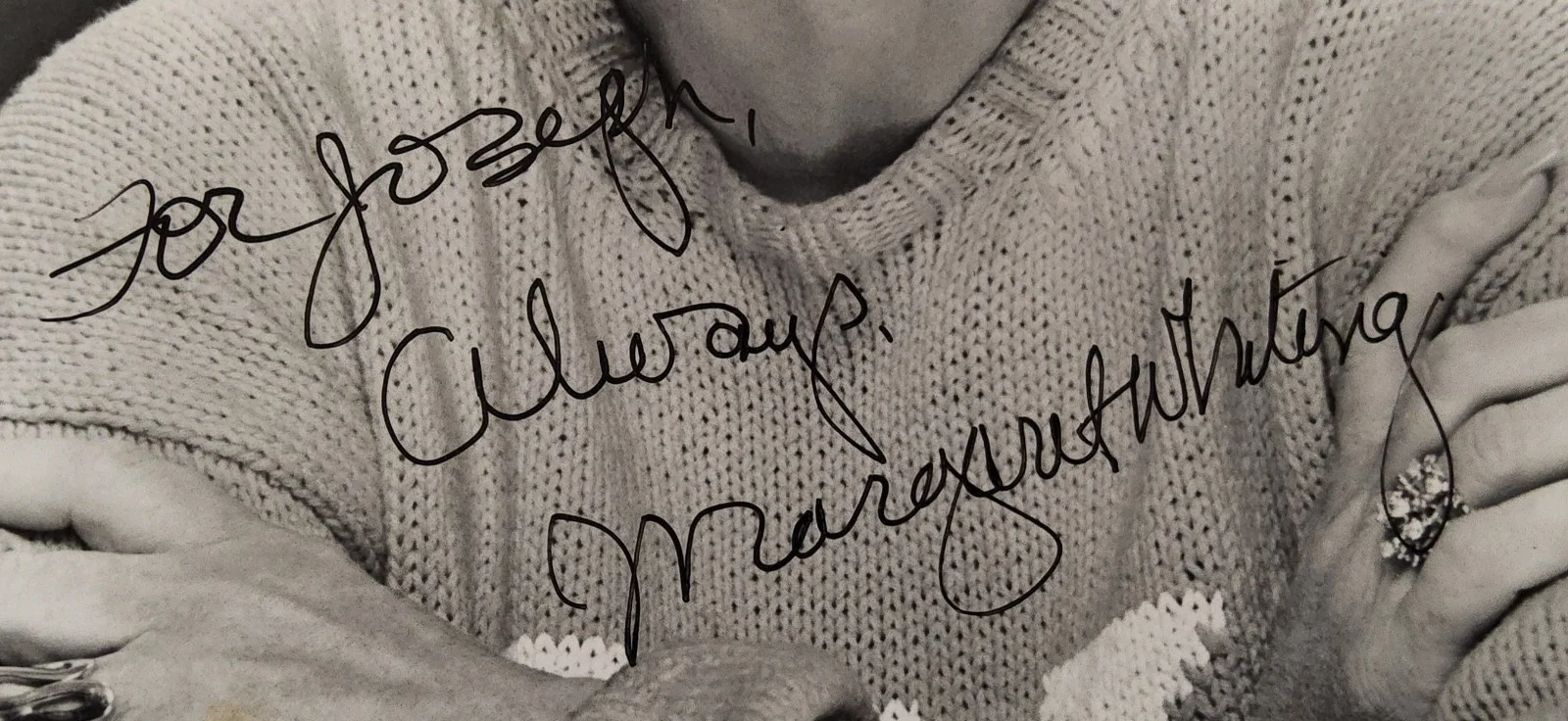 Margaret Whiting — Signed Margaret Whiting Photo 8 x 10, image 2