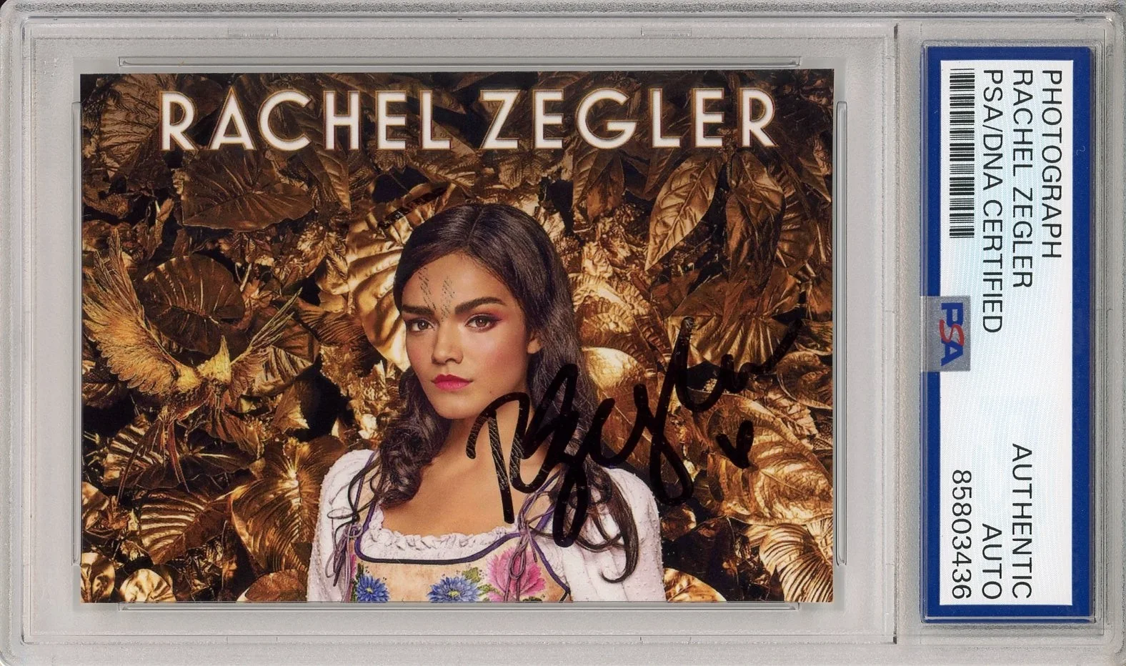 Rachel Zegler — RACHEL ZEGLER SIGNED THE HUNGER GAMES PHOTOGRAPH PICTURE PSA DNA COA AUTOGRAPH
