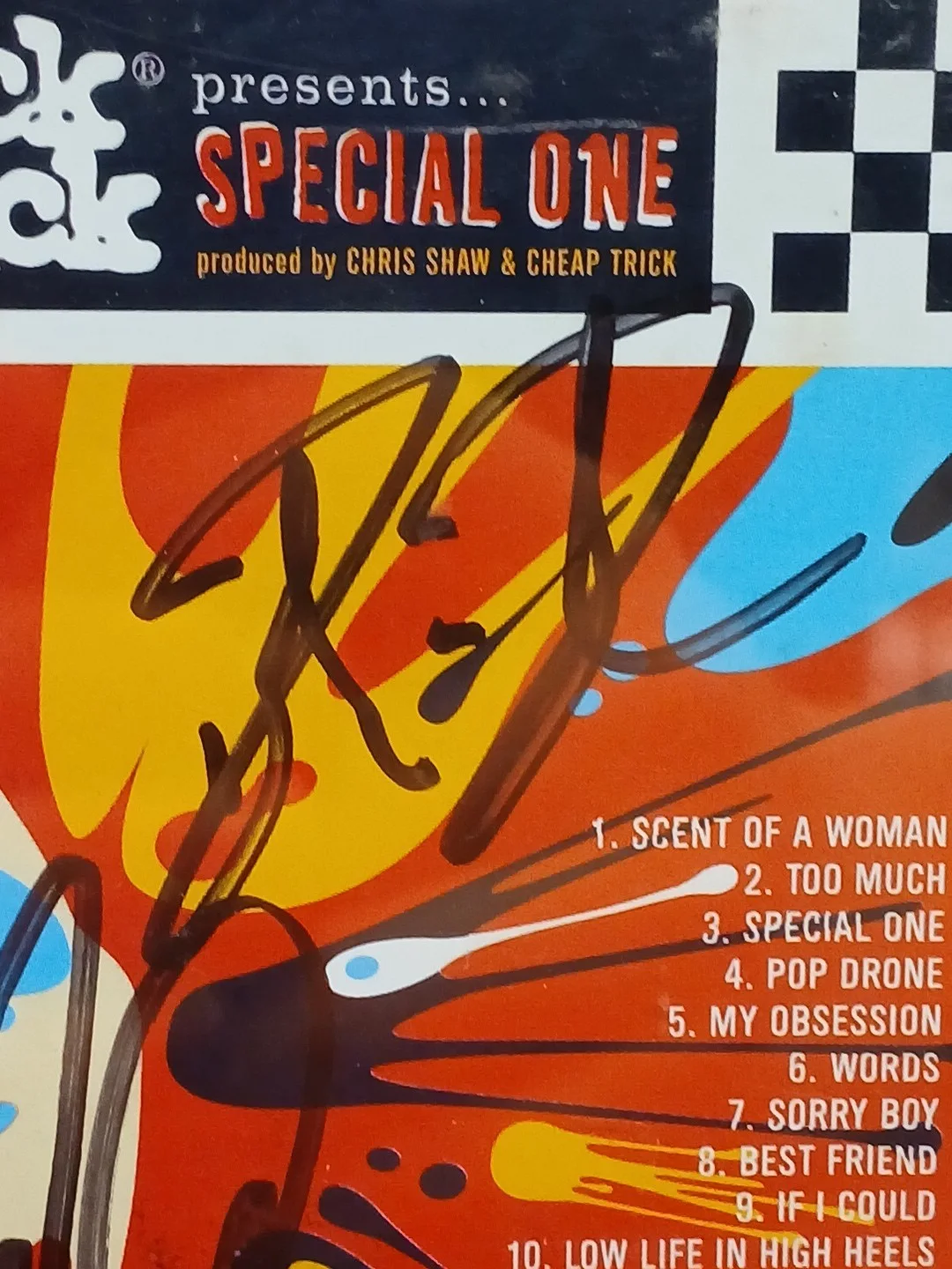 CHEAP TRICK SPECIAL ONE SIGNED AUTOGRAPHED CD, image 4