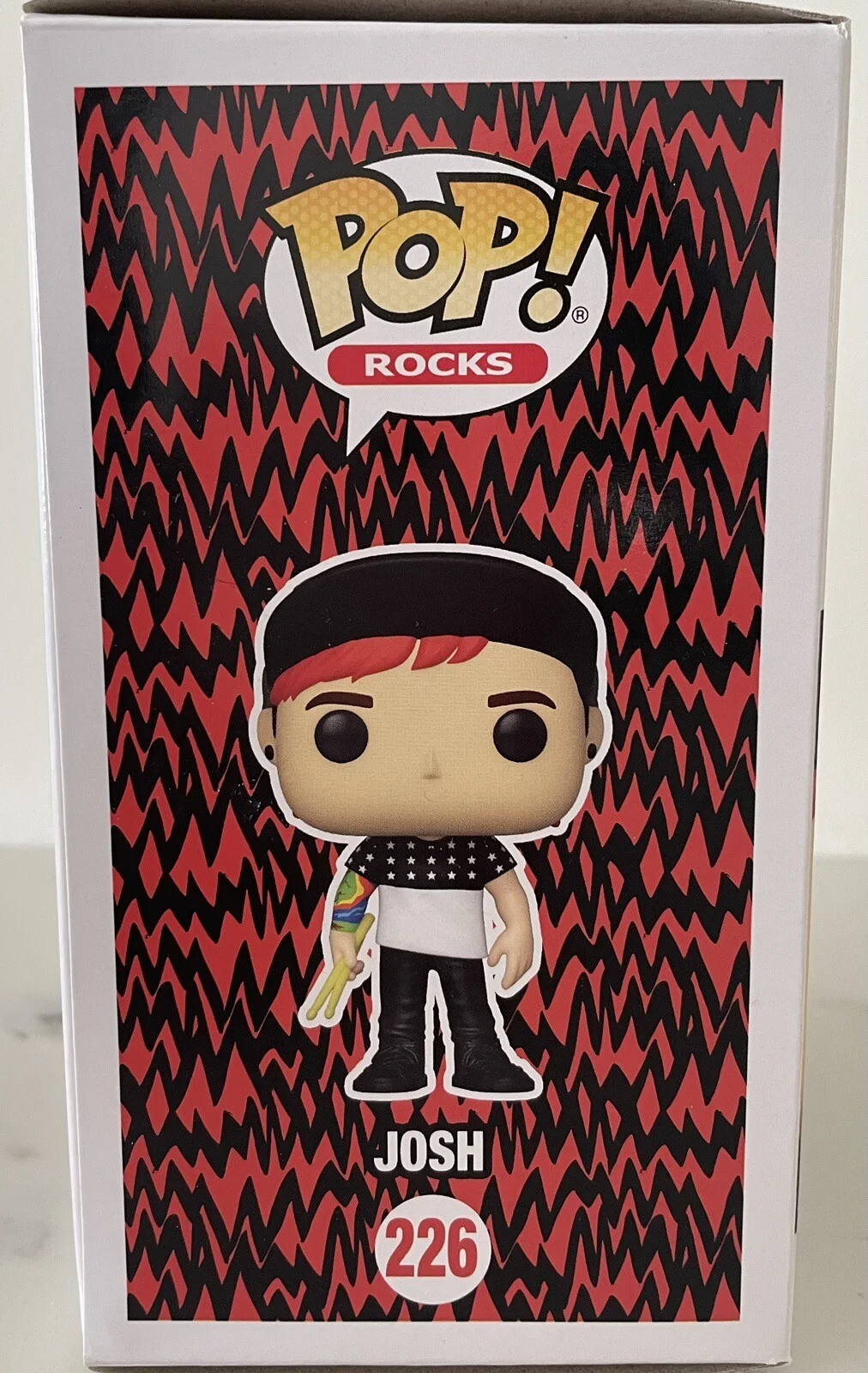 JOSH DUN SIGNED TWENTY ONE PILOTS FUNKO POP - JSA COA, image 5