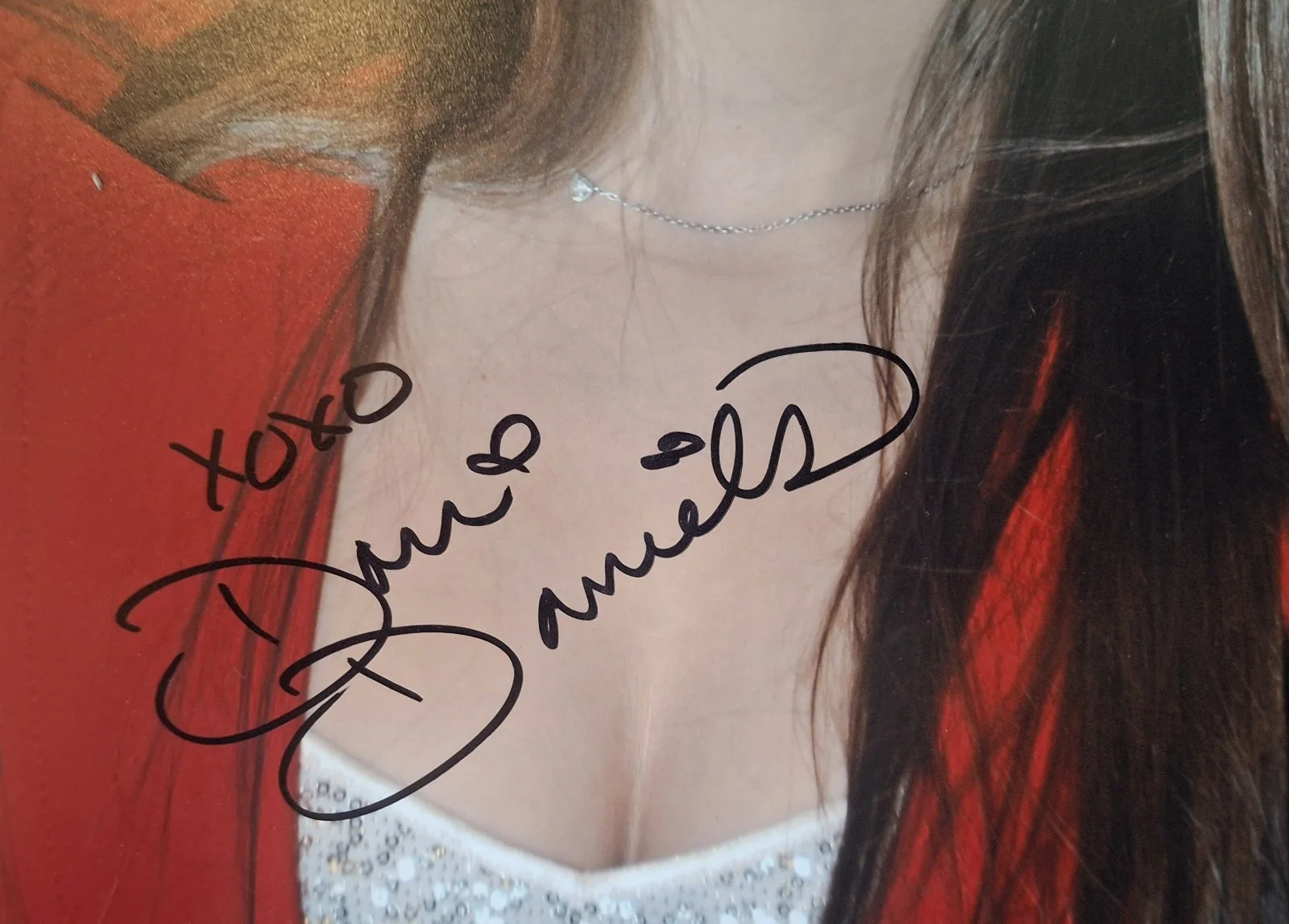 Dani Daniels Signed 8x12" PHOTO #1 - Big Smile, image 2