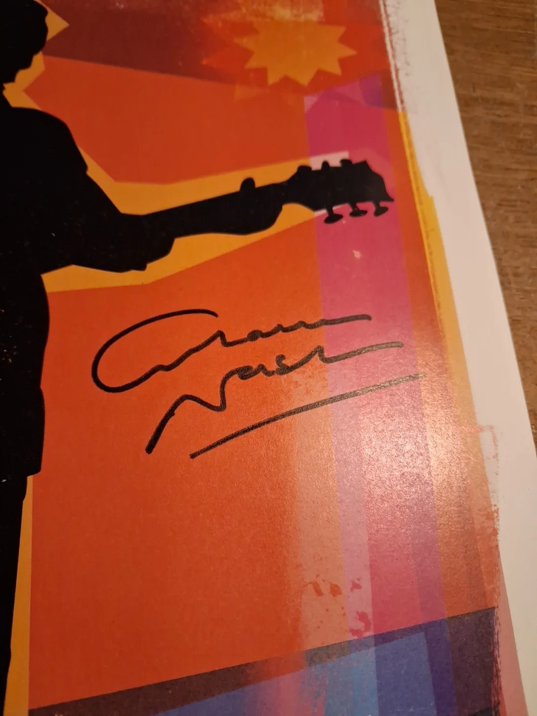Graham Nash Signed Poster from 2019 Tour with 2 VIP backstage passes, изображение 2