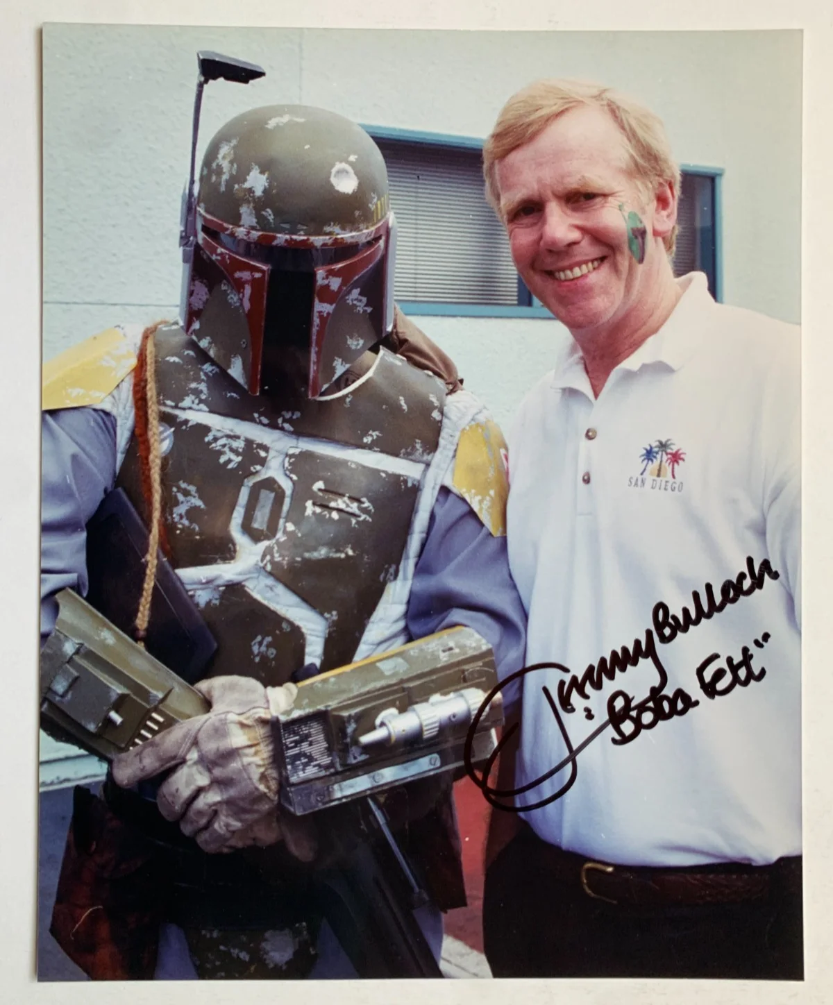Jeremy Bulloch — JEREMY BULLOCH "Boba Fett" signed STAR WARS photo, with COA, 8x10, изображение 4