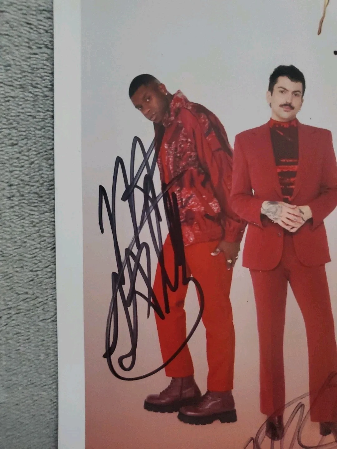 Pentatonix — Pentatonix The World Tour Signed 10"×8" Photo, изображение 4