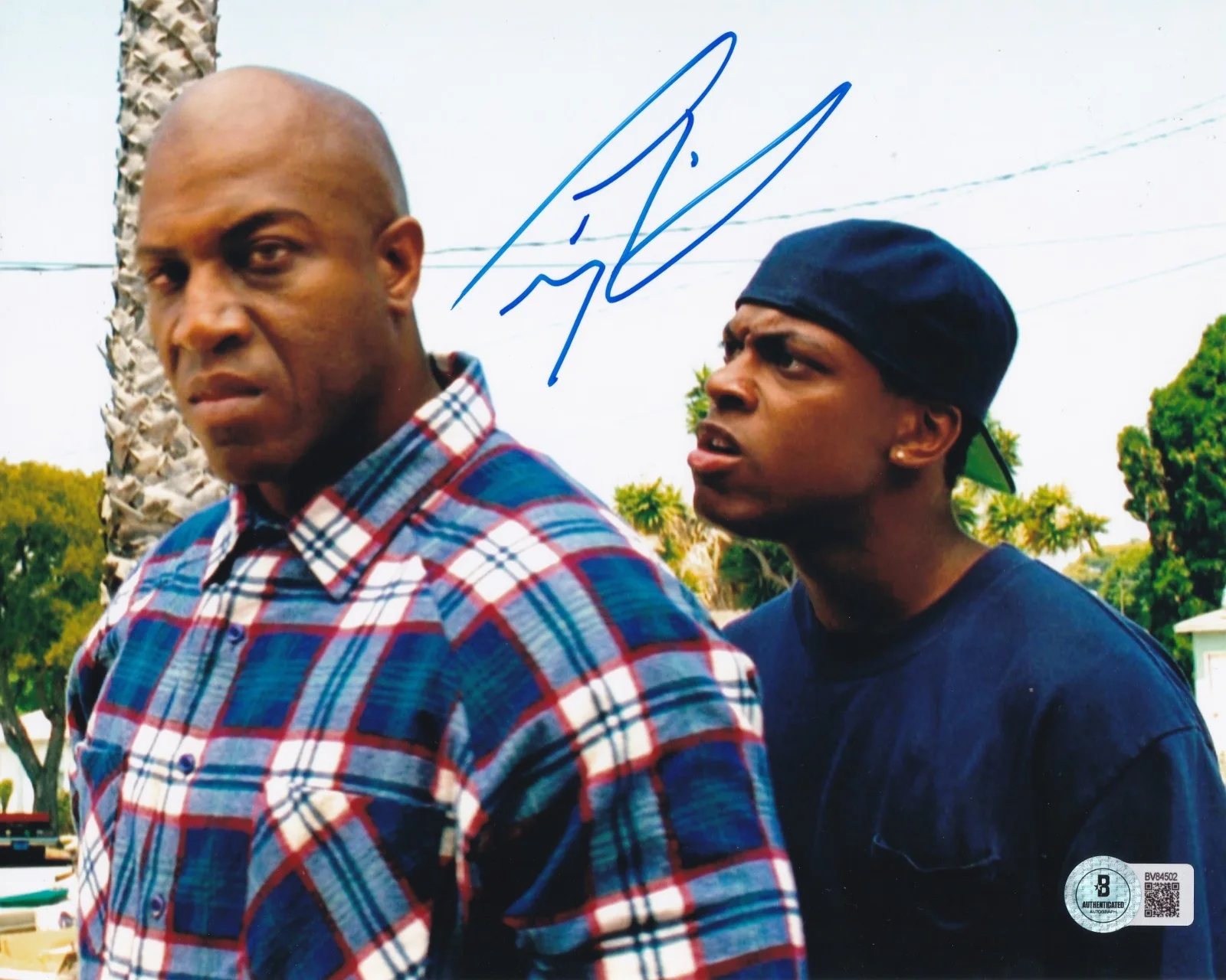Tiny Lister — Tiny Lister Signed Friday 8x10 Photo BAS COA Chris Tucker Movie Picture Auto'd