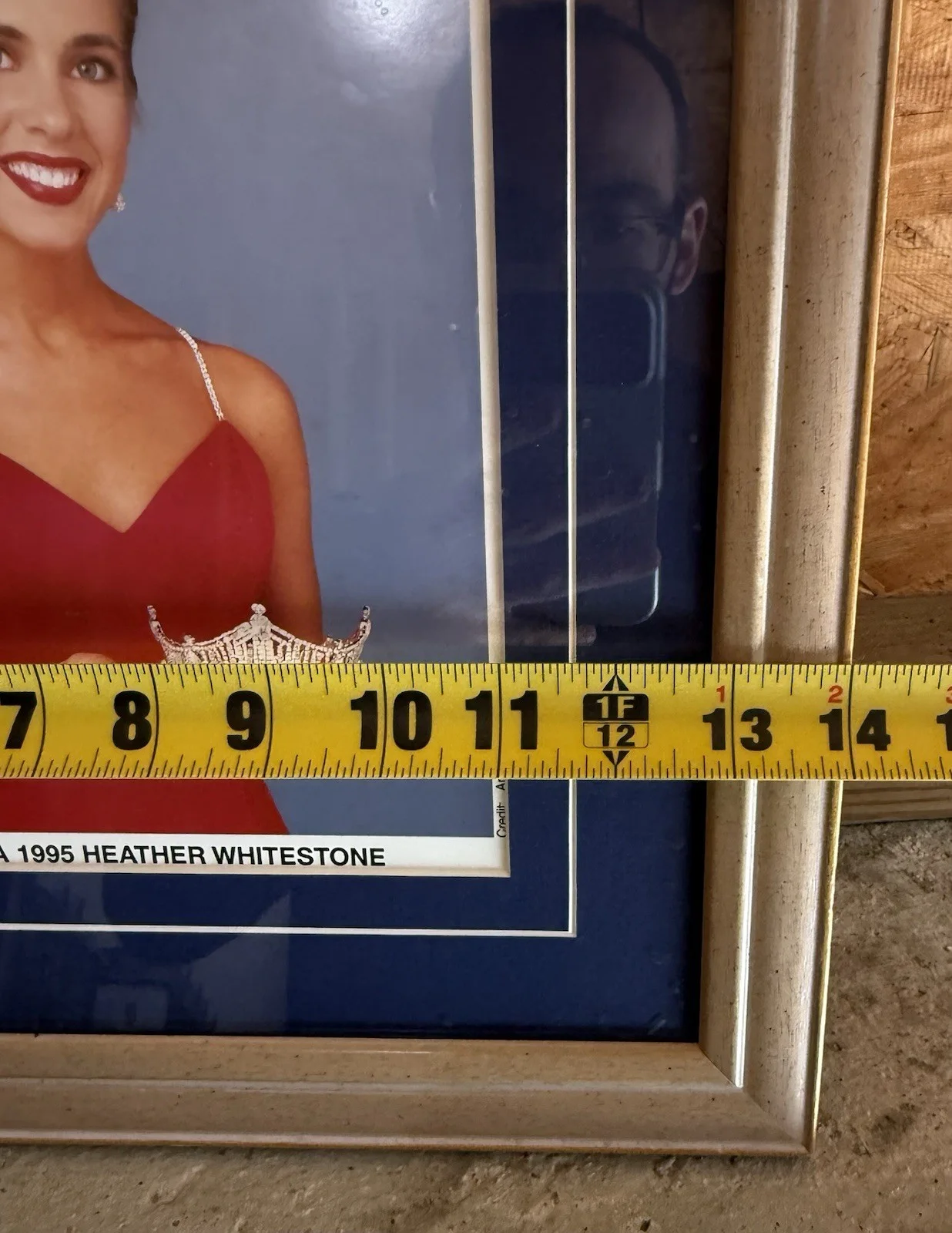 HEATHER WHITESTONE (1995 Miss America) Signed 8 X 10 Color Framed, изображение 5