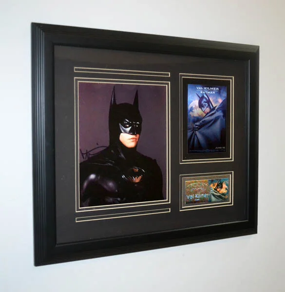 VAL KILMER — Rare VAL KILMER Signed RARE Autograph BATMAN, Frame, COA UACC RD#228, DVD, изображение 3