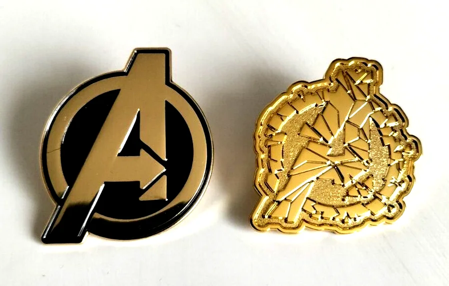 Avengers Pin Badge Set Avengers Infinity War And Avengers Endgame Promo Marvel, изображение 2