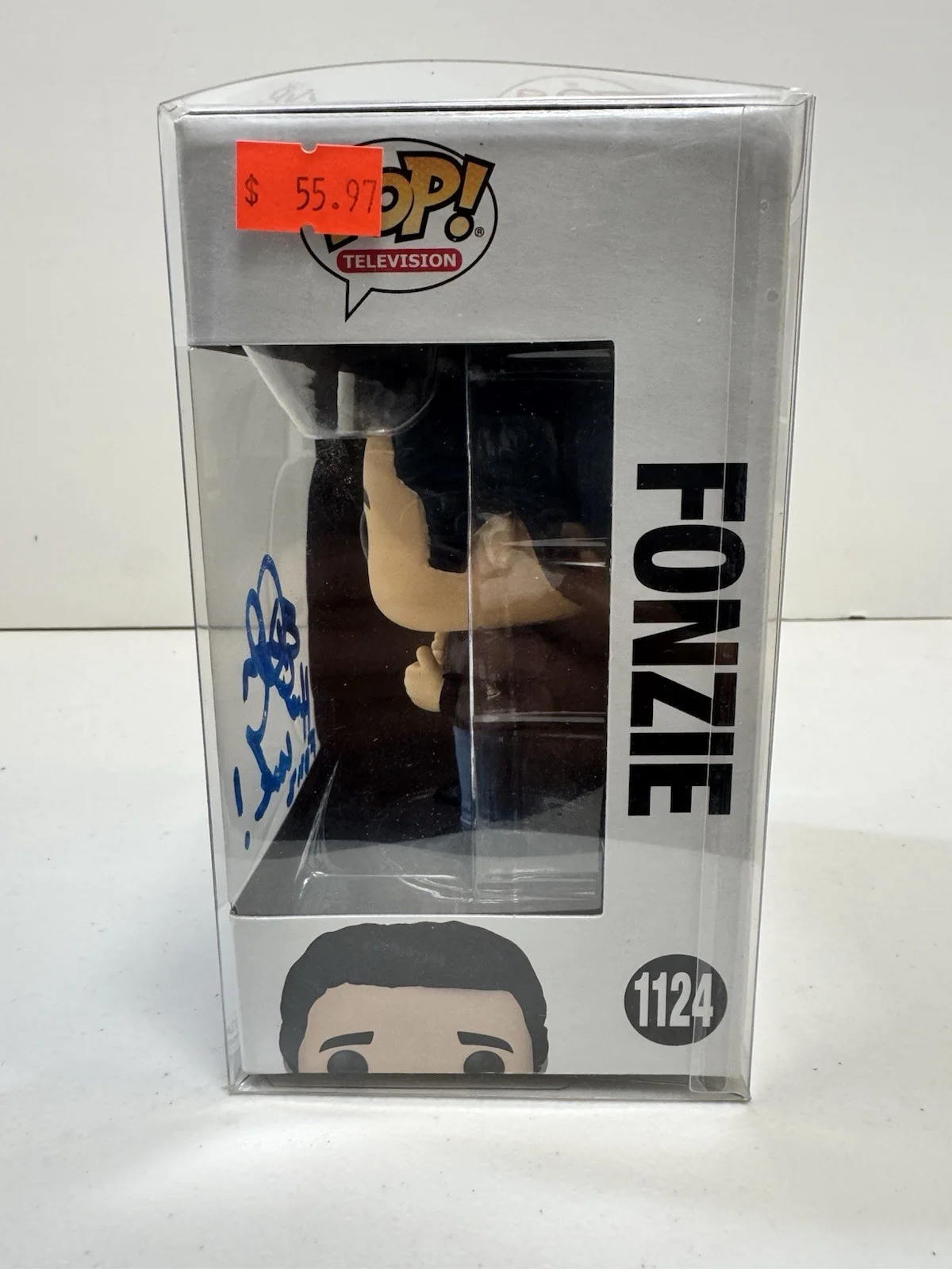 Henry Winkler — Funko Pop Happy Days Fonzie 1124 Autograph By Henry Winkler NEW, изображение 4