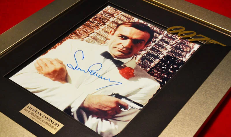 GOLDFINGER Prop BRICK, Signed Autograph SEAN CONNERY, GERT FROBE, COA, DVD, 007, изображение 5