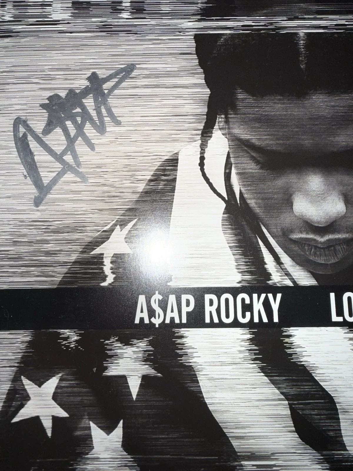 ASAP ROCKY SIGNED AUTOGRAPHED LONG LIVE A$AP VINYL ALBUM JSA COA RAPPER RIHANNA, изображение 2