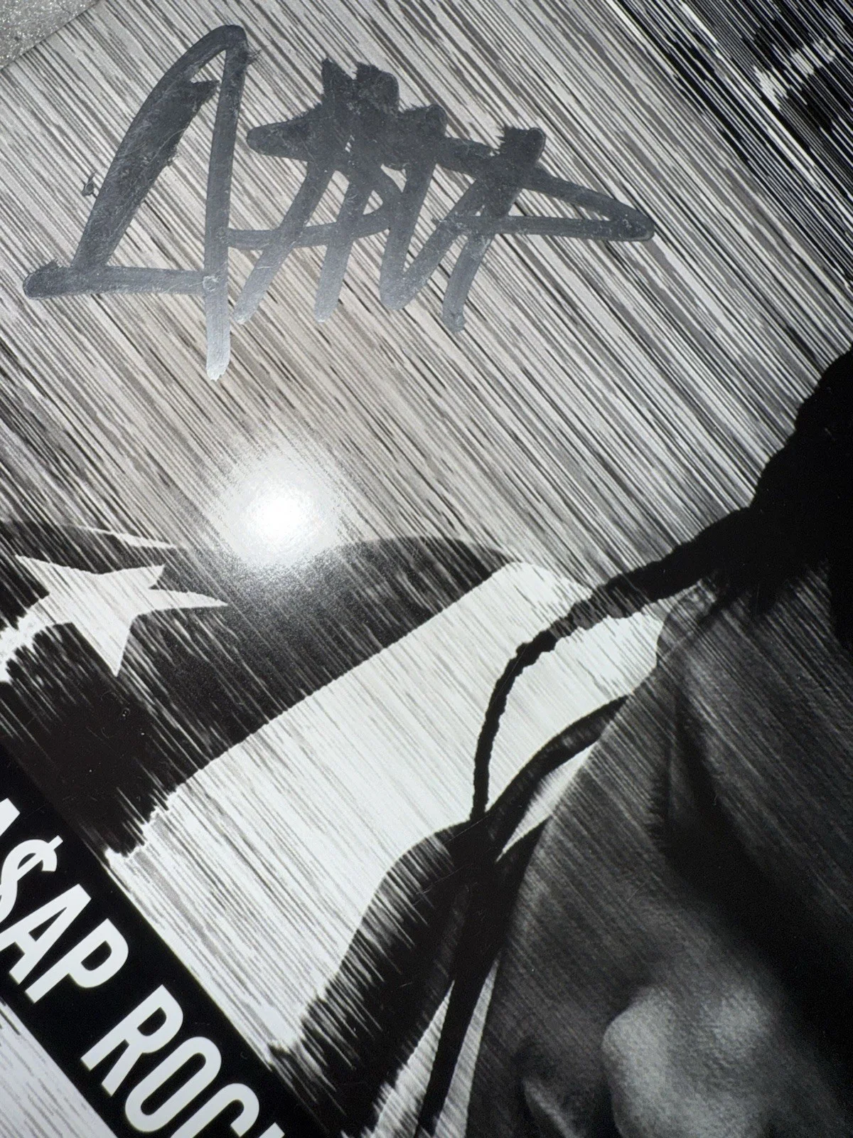 ASAP ROCKY SIGNED AUTOGRAPHED LONG LIVE A$AP VINYL ALBUM JSA COA RAPPER RIHANNA, изображение 3