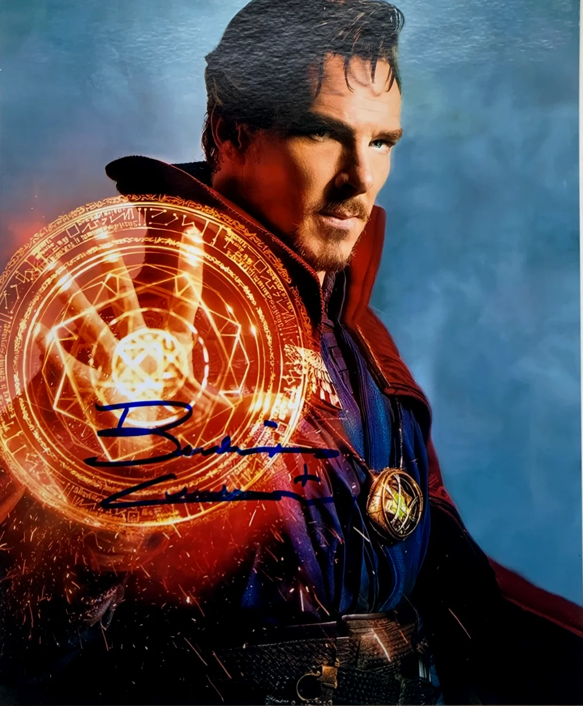 Benedict Cumberbatch — BENEDICT CUMBERBATCH signed DR. STRANGE photo, with COA, 8"x10", image 4