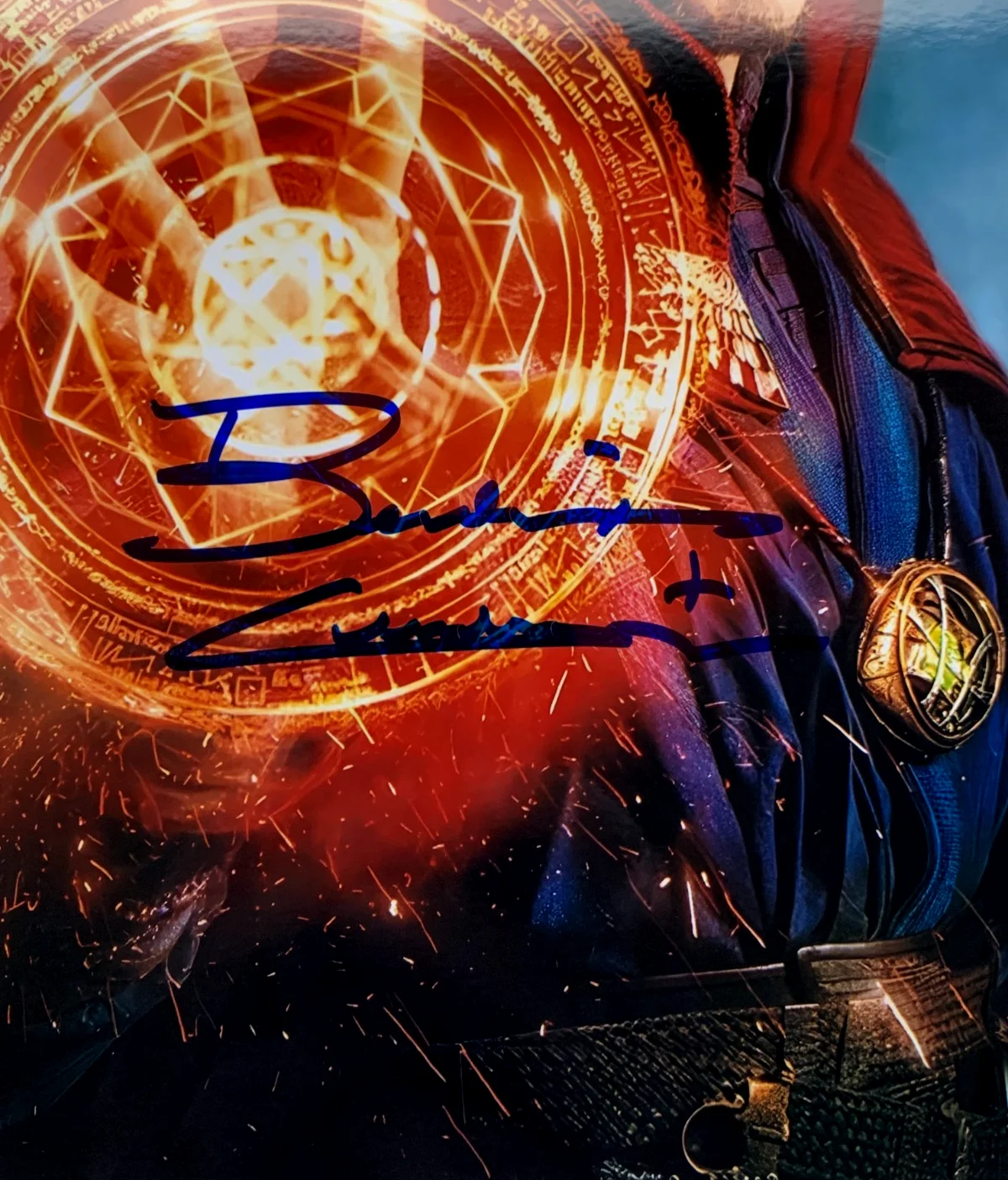 Benedict Cumberbatch — BENEDICT CUMBERBATCH signed DR. STRANGE photo, with COA, 8"x10", image 5