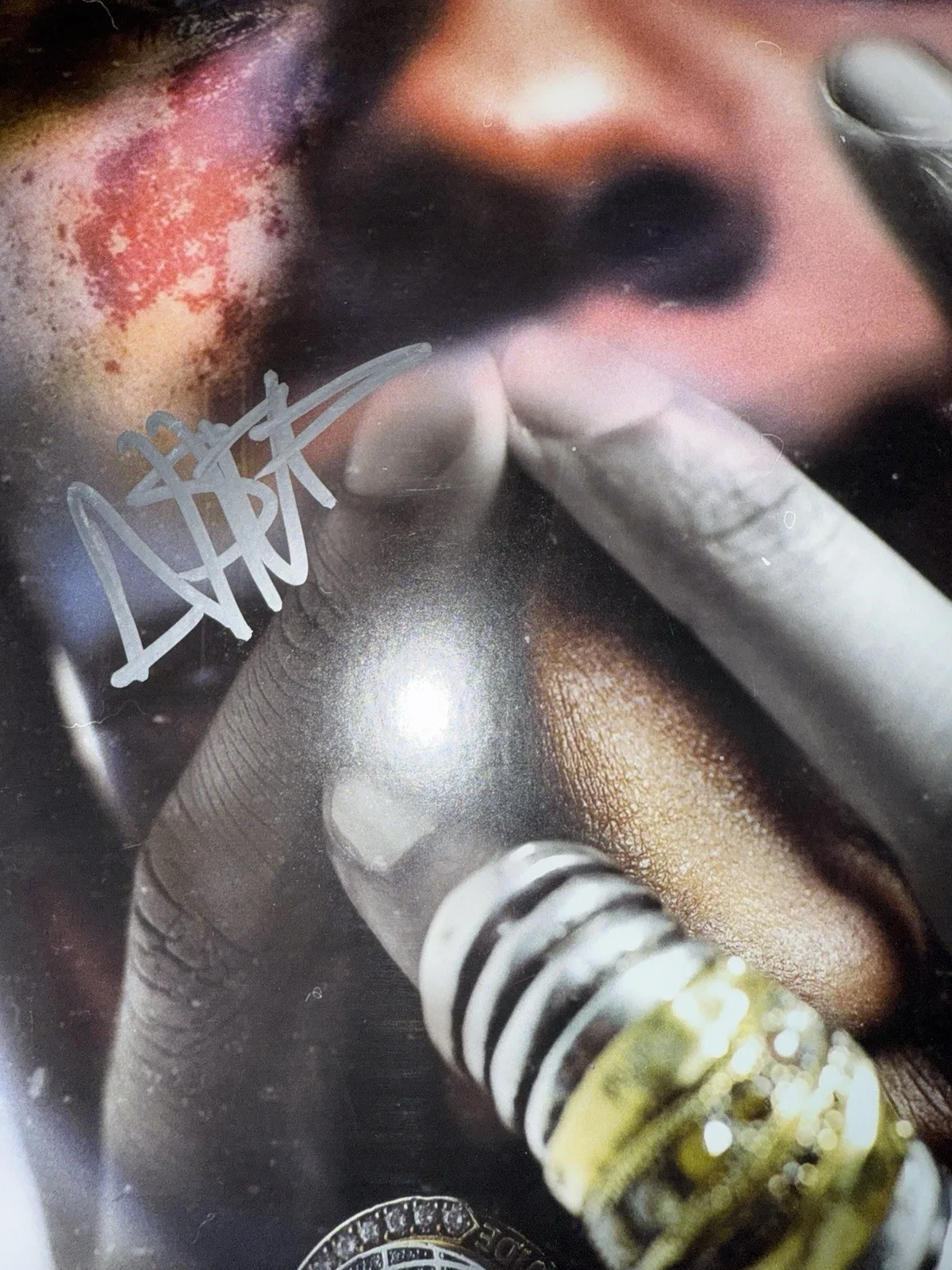 ASAP ROCKY SIGNED AUTOGRAPHED AT LONG LAST A$AP ALBUM VINYL RIHANNA RARE JSA COA, изображение 2