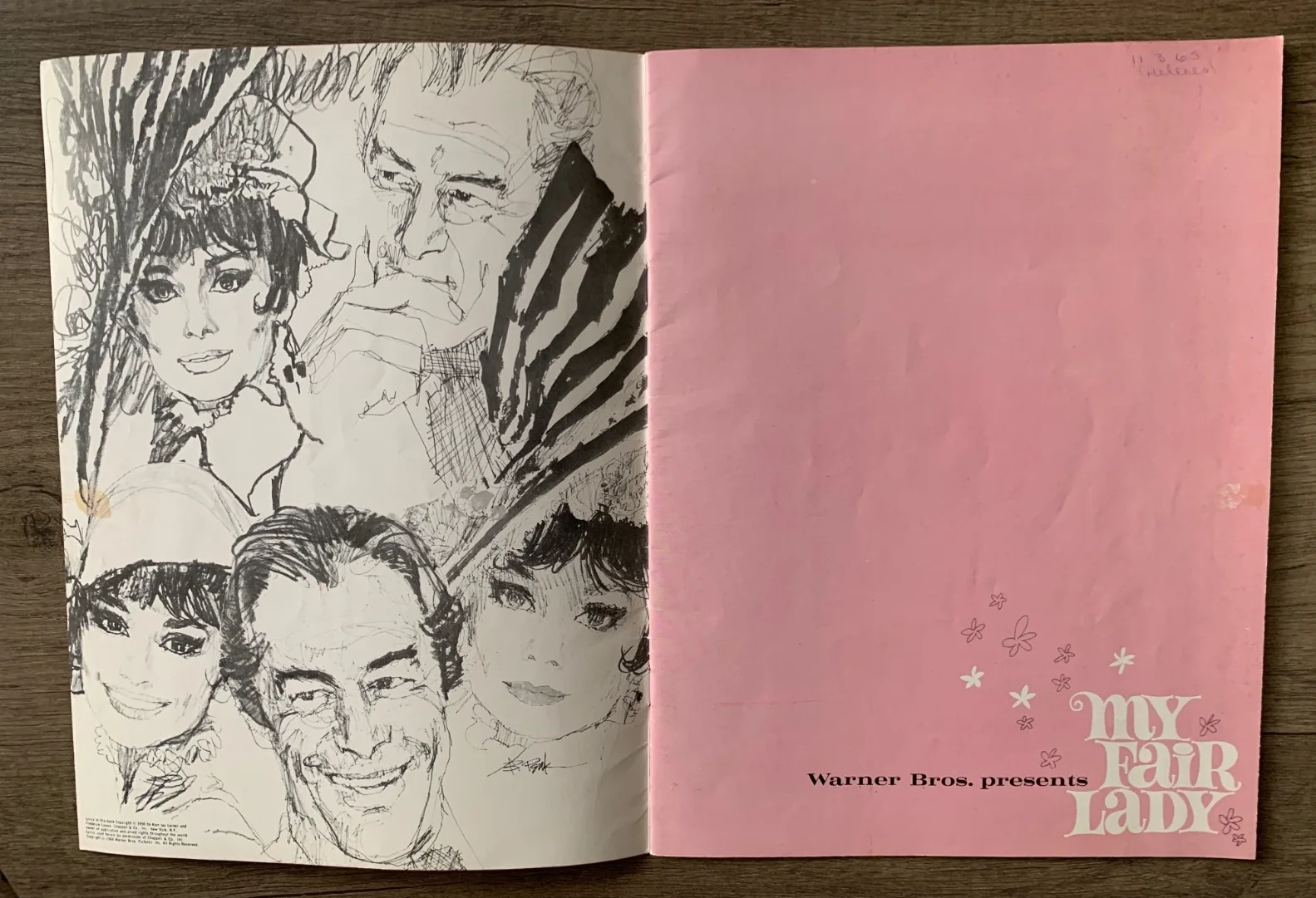My Fair Lady (1964) Original UK Movie Souvenir Pgm - Audrey Hepburn Rex Harrison, изображение 2