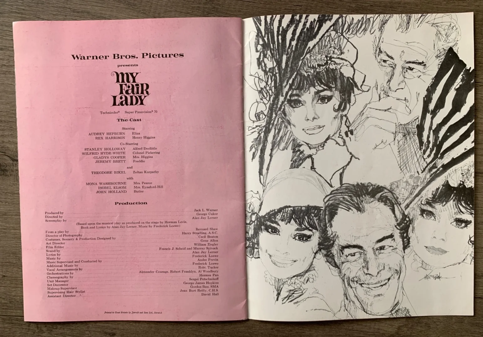 My Fair Lady (1964) Original UK Movie Souvenir Pgm - Audrey Hepburn Rex Harrison, изображение 3