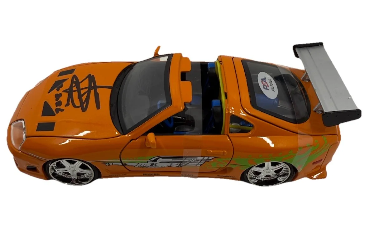 Sung Kang — Sung Kang Signed Autographed Fast & Furious Supra Model Cast Car PSA DNA COA, изображение 2