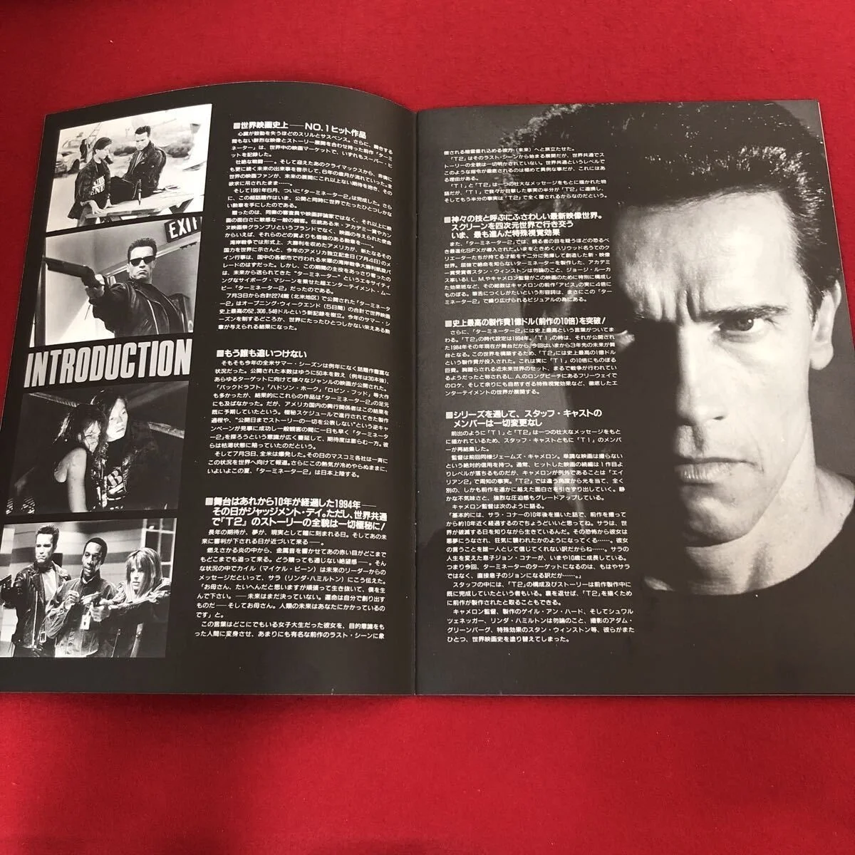 TERMINATOR 2: JUDGEMENT DAY (1991) Japanese Movie Programme! Schwarzenegger, image 4
