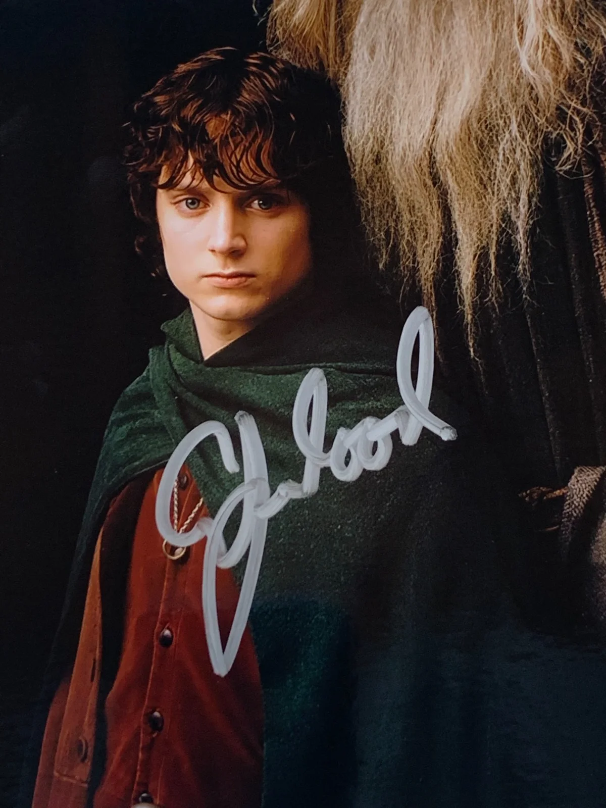 Elijah Wood — ELIJAH WOOD signed LORD OF THE RINGS photo, with COA, 8x10, изображение 2