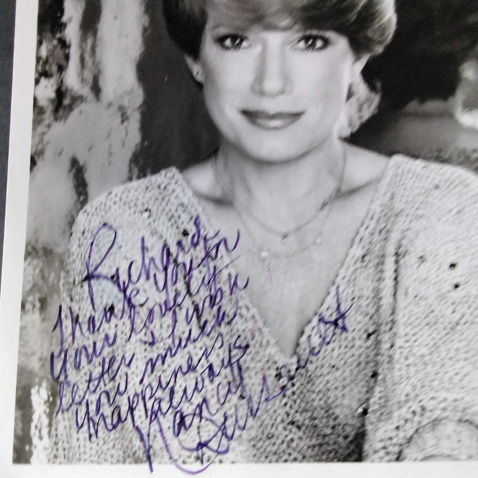 Nancy Dussault SIGNED Photo 80s TV Stage Actress Too Close for Comfort In-Laws, изображение 3