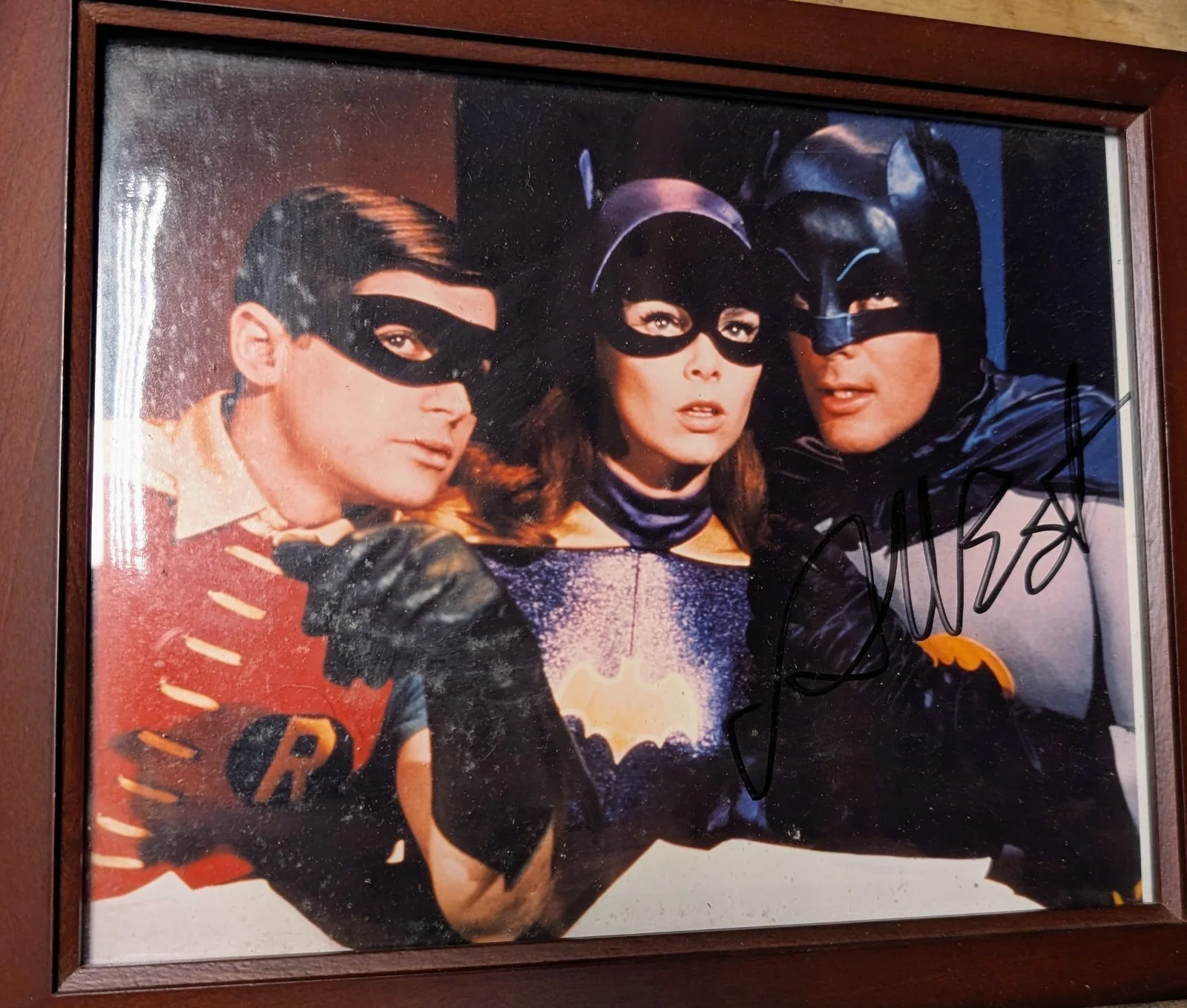 Adam West,Burt Ward and Mr Freeze Eli Wallach Autographed 8x10 Photo, image 2