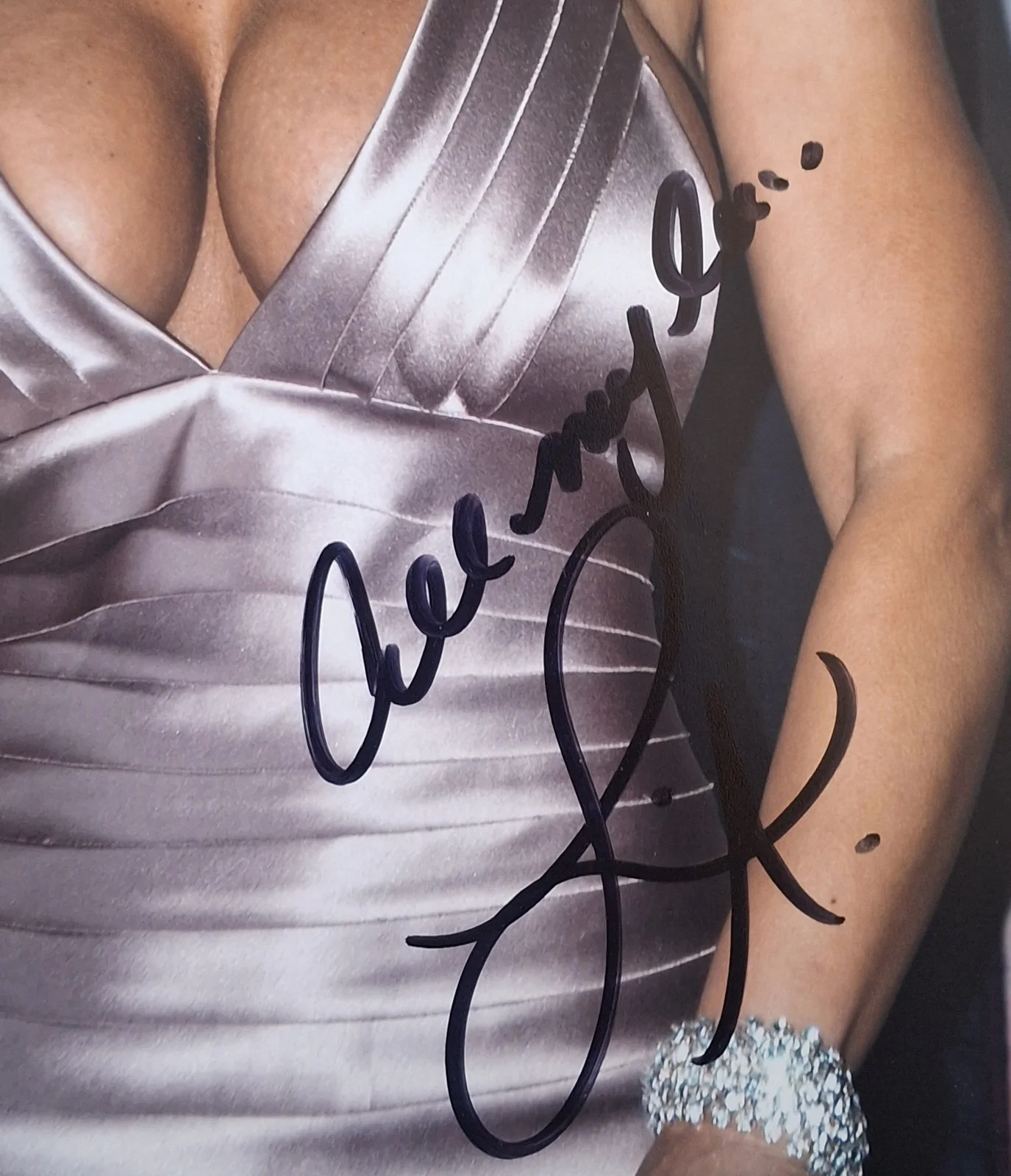 Lisa Ann Signed 8x12" PHOTO #1 - AVN Awards dress, изображение 2