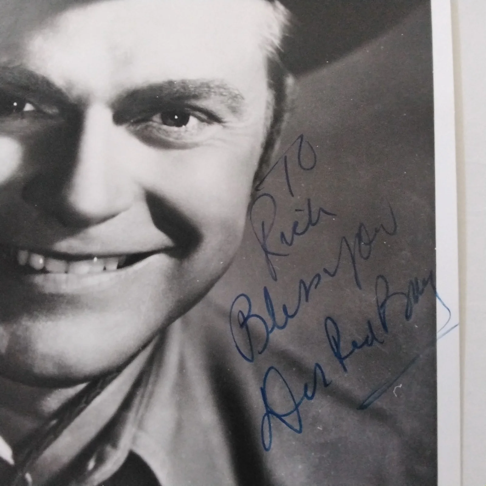 Don "Red" Barry SIGNED Photo Movie TV Actor Red Ryder Wyoming Outlaw B Westerns, изображение 4