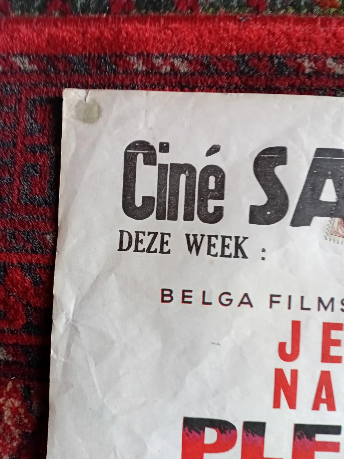 The Reluctant Spy [1963] ORIGINAL Belgian Poster - Jean Marais - MORE IMAGES, изображение 4