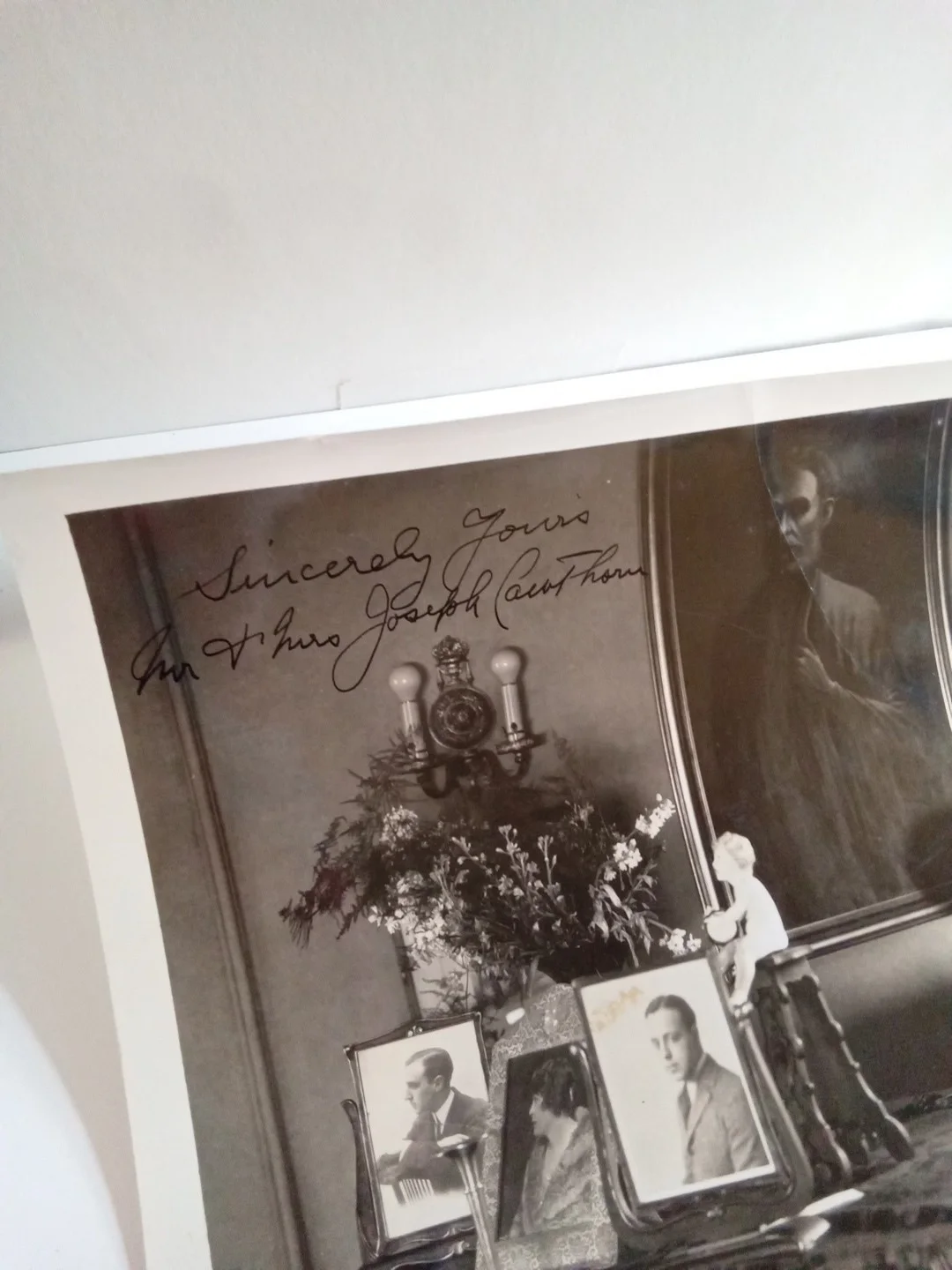 Joseph Cawthorn Signed Photo White Zombie Great Ziegfeld Actor JSA, image 3