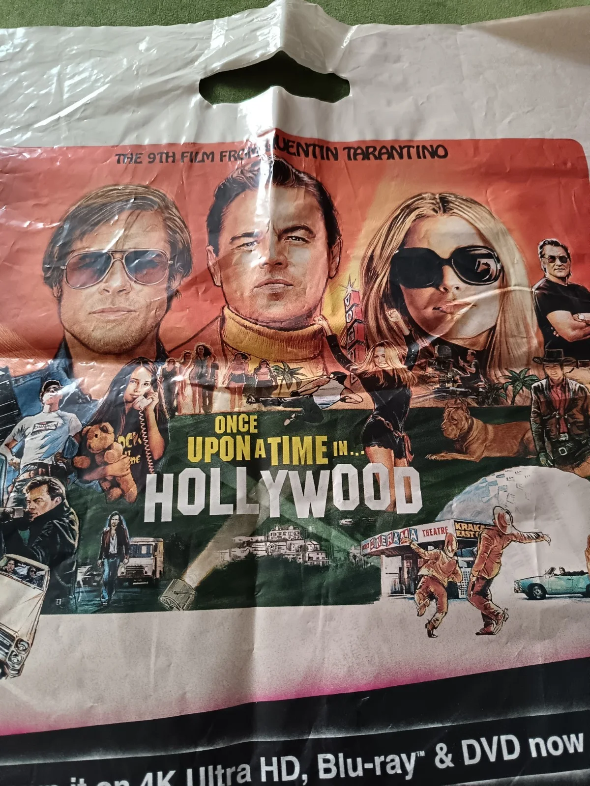 Once Upon A Time In Hollywood Carrier Bag HMV Advertising Promo, изображение 2