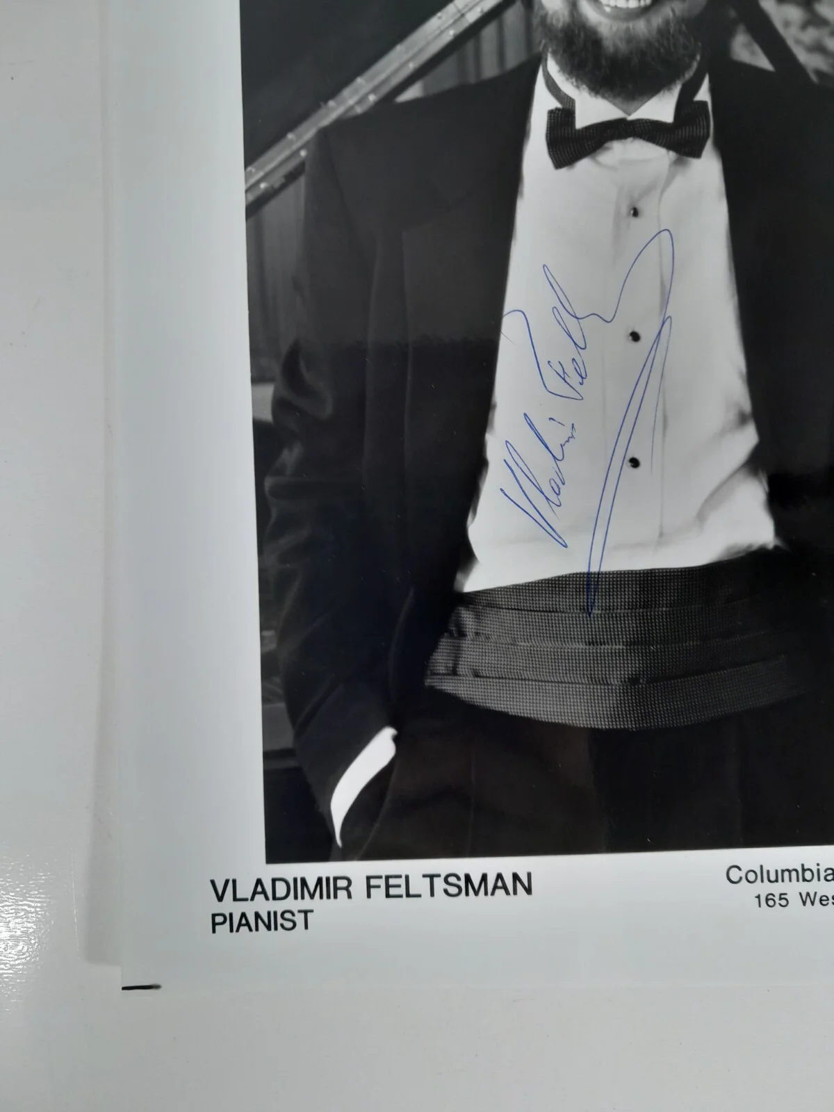 Vladimir Feltsman Classic Pianist & Musician Signed 8x10 Photo Columbia Artist, изображение 5