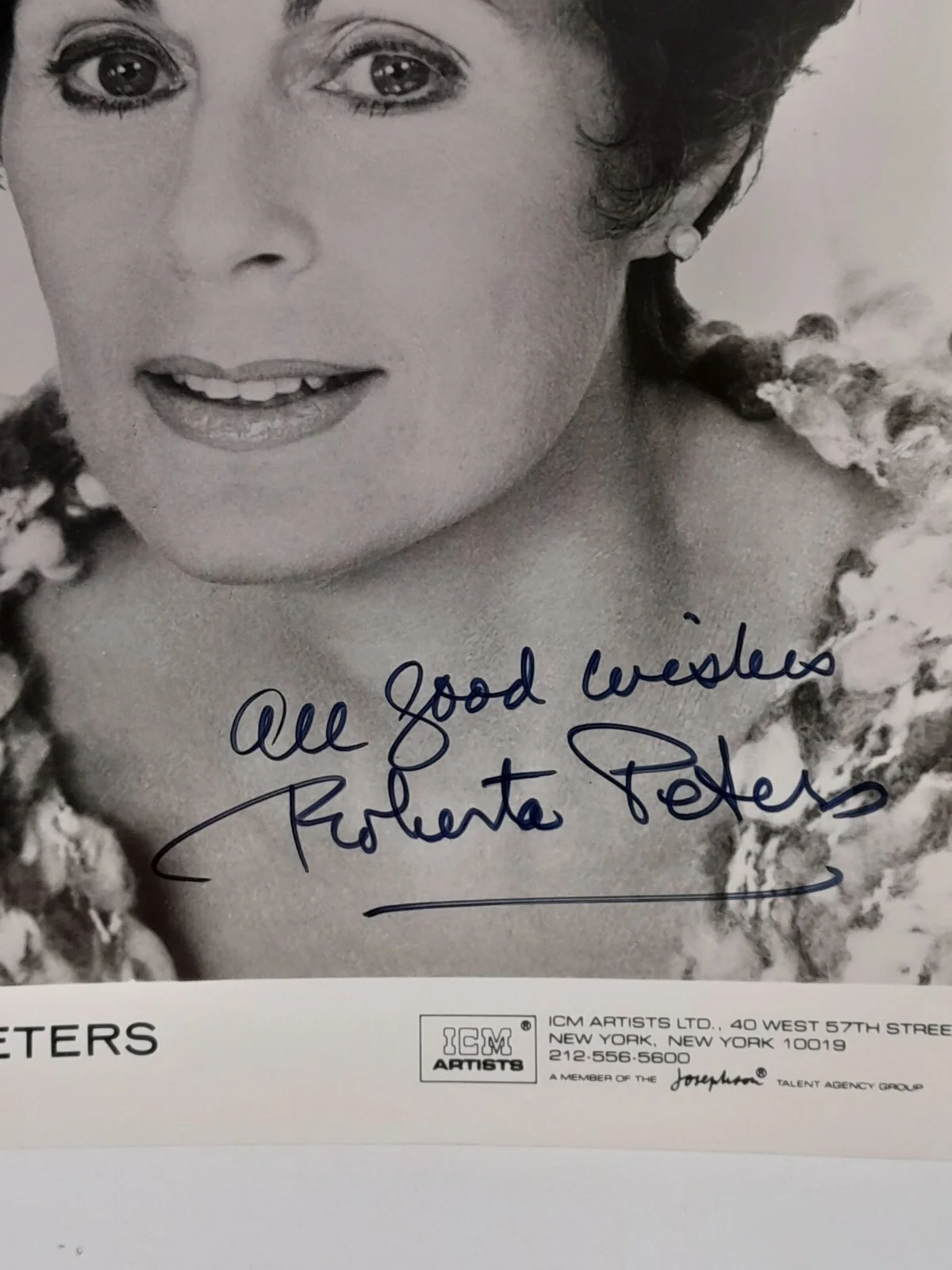 Roberta Peters Signed Autograph 8x10 Promo Photo Opera Singer # 2, изображение 2