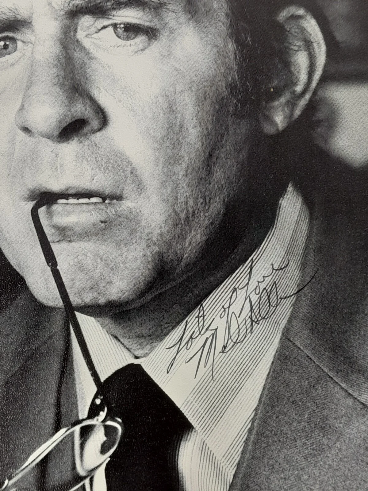 MELVIN F. ALLEN Signed 8.5X11 B&W Photo Six Million Dollar Man Incredible Hulk, изображение 2