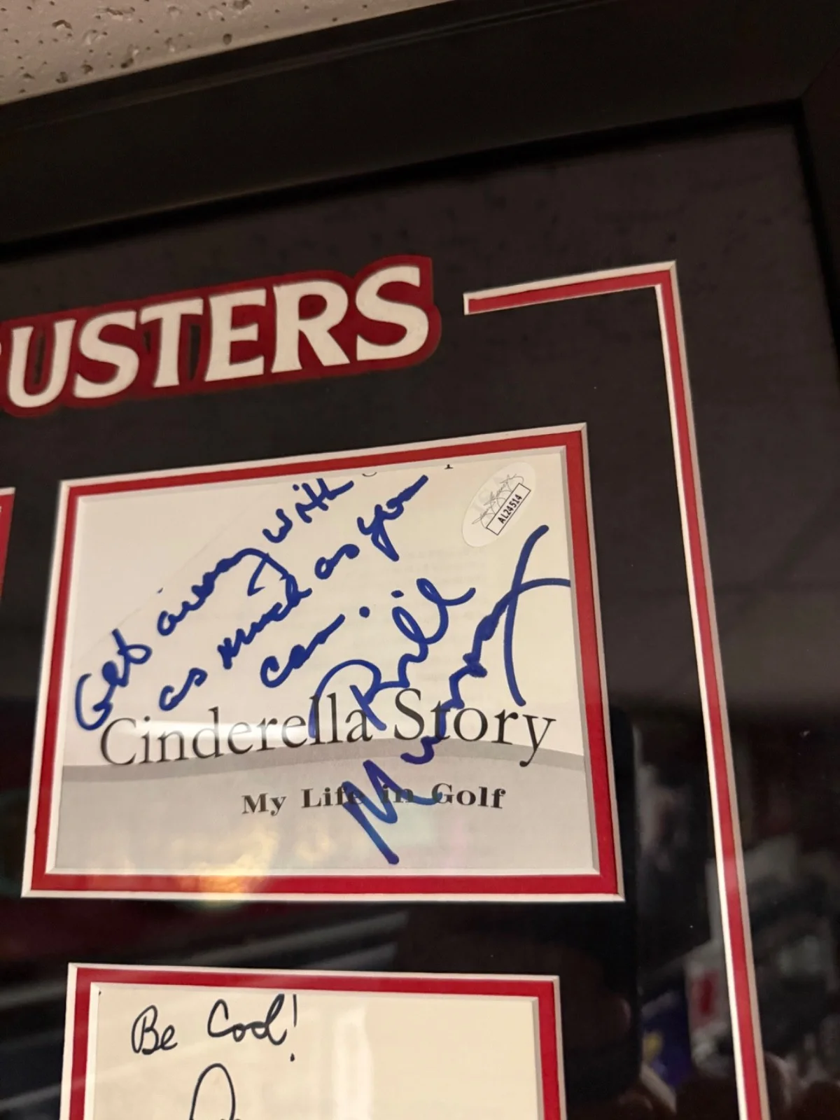 Ghost Busters Cast Signed Framed Masterpiece, image 2