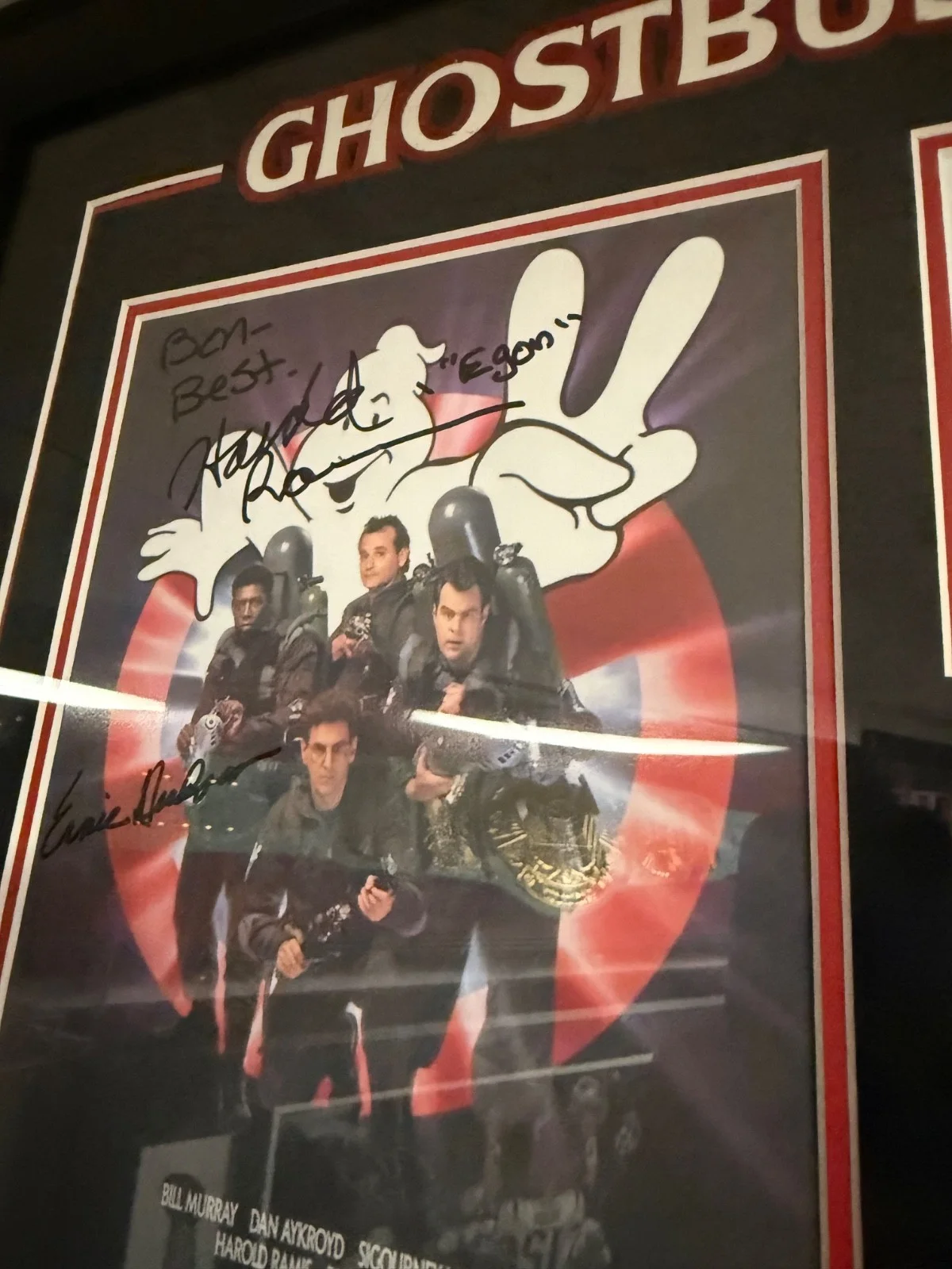 Ghost Busters Cast Signed Framed Masterpiece, image 4