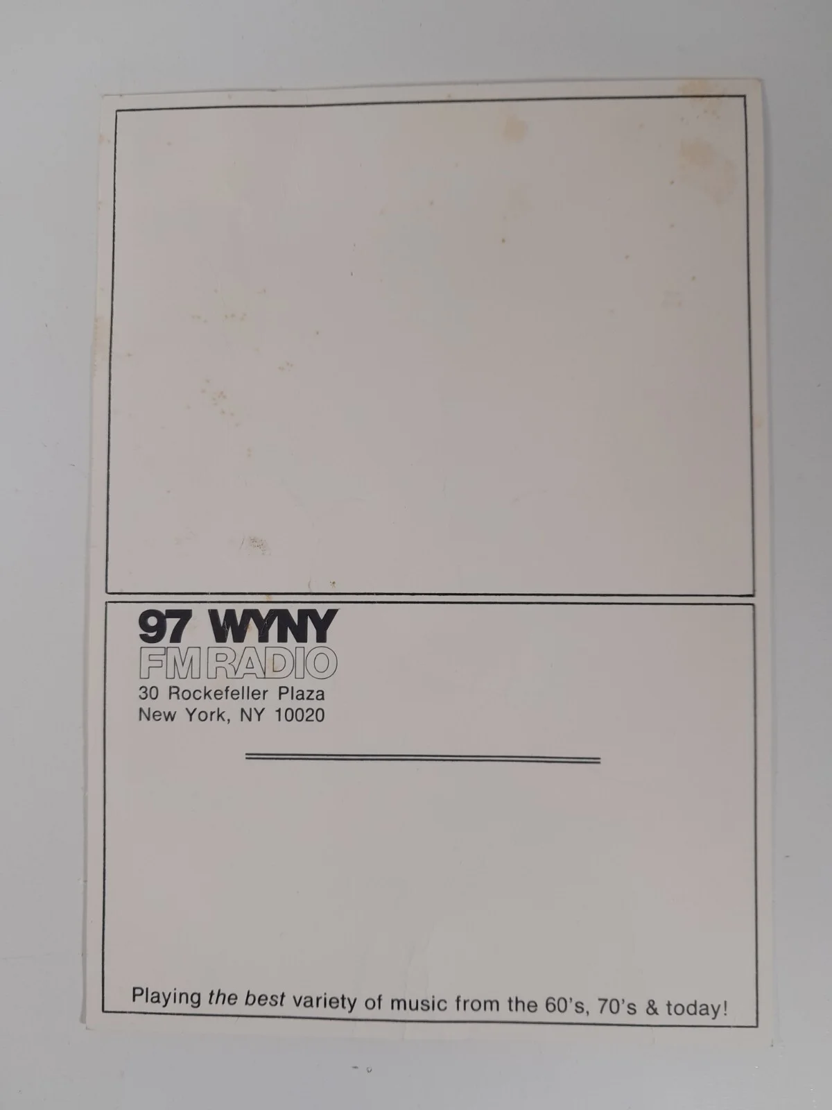 Harris — 97 WYNY FM RADIO Harris & Harris Morning Drive Paul & Rich Signed Promo Photo, изображение 5