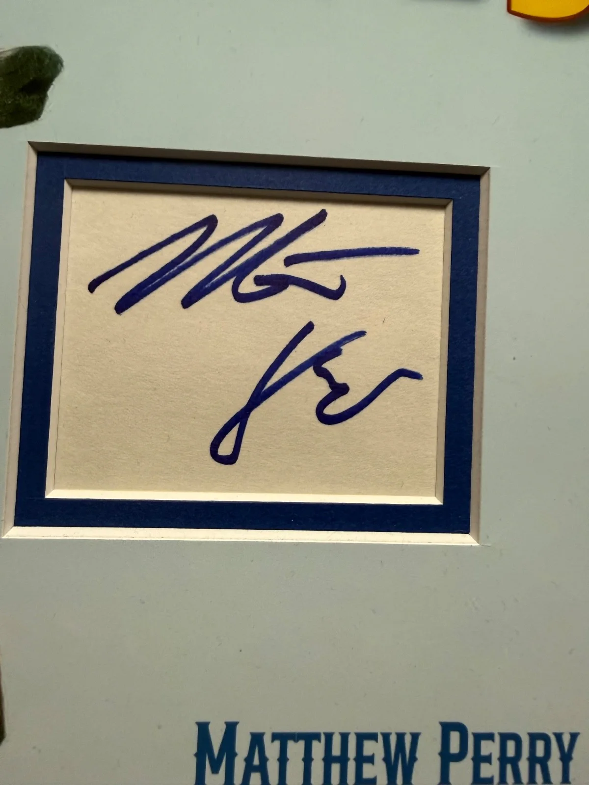 Chris Farley AND Mathew Perry signed Almost Heroes, image 3