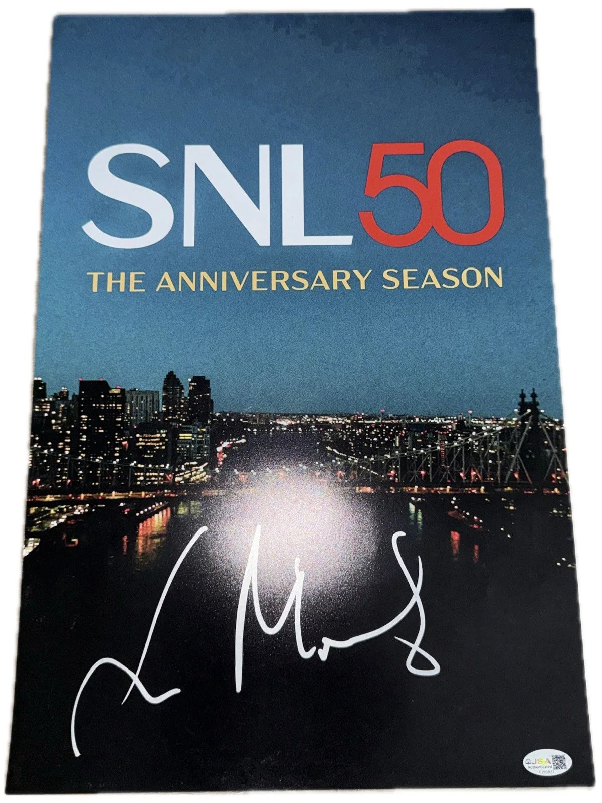 Lorne Michaels — LORNE MICHAELS SIGNED AUTOGRAPHED SATURDAY NIGHT LIVE CREATOR 12X18 PHOTO JSA