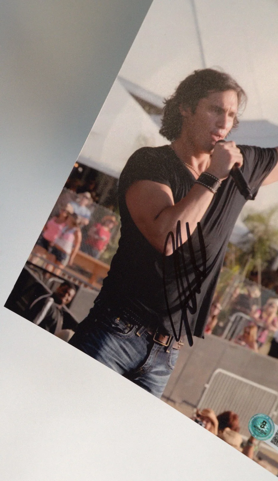 Joe Nichols Signed 8x10 Photo BAS COA Tequila Makes Her Clothes Fall Off Auto'd, изображение 4