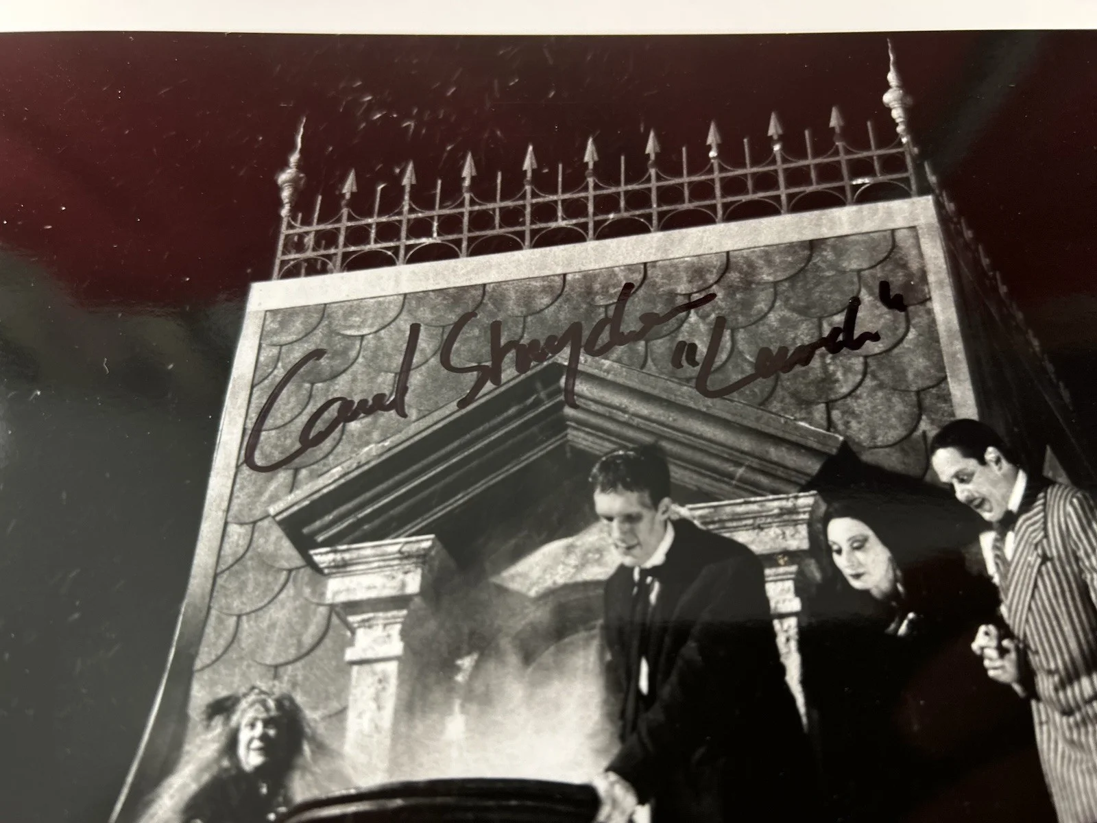 Carel Struycken — Carel Struycken autographed Signed The Addams Family 10 x 8 Photo, изображение 2