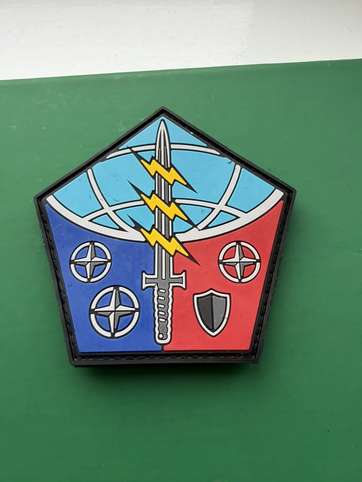 Avatar Movie SecOps Security military PVC Patch RARE!, image 2