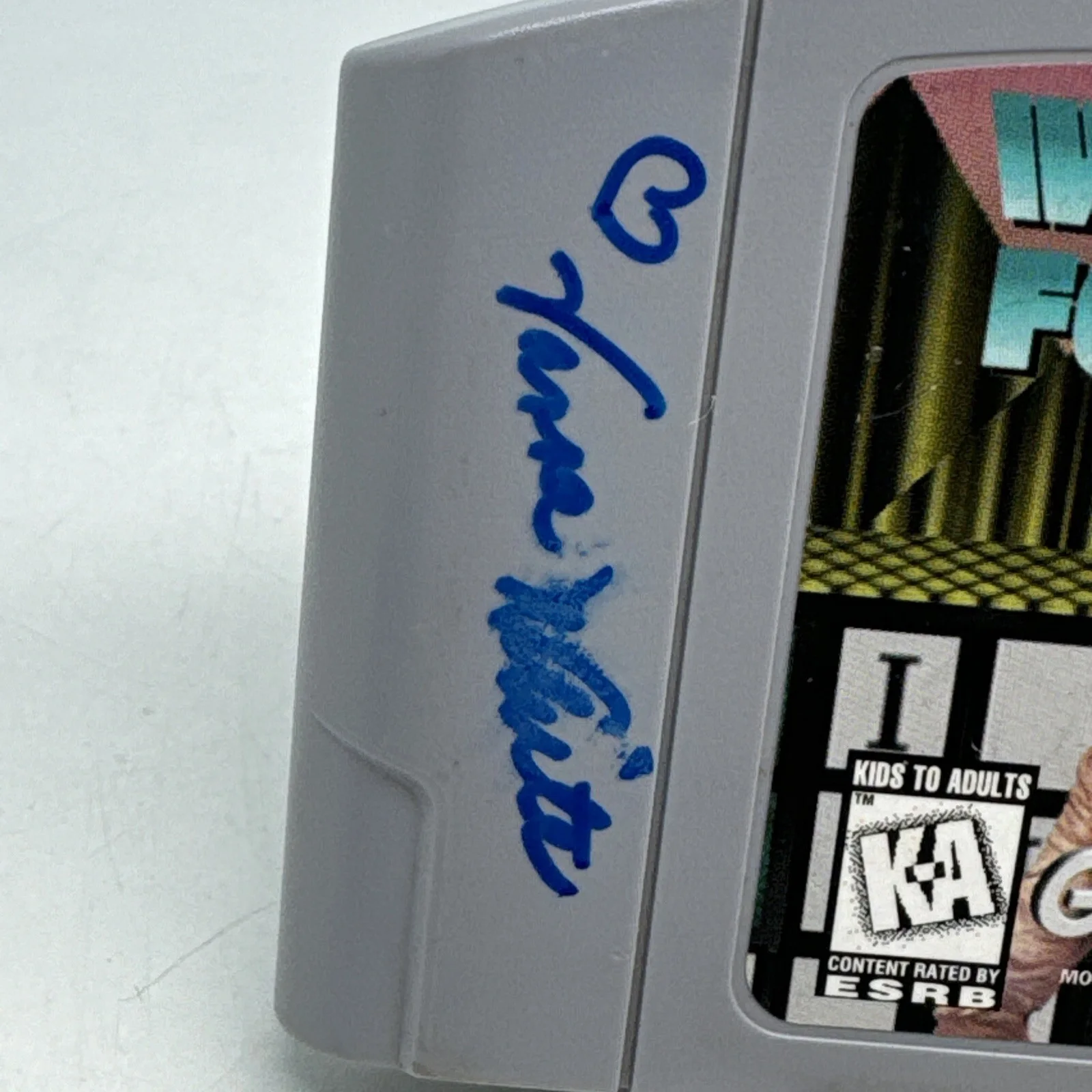 Vanna White — Video Game NINTENDO 64 Wheel Of Fortune GameTek Vanna White Signed Beckett, изображение 3