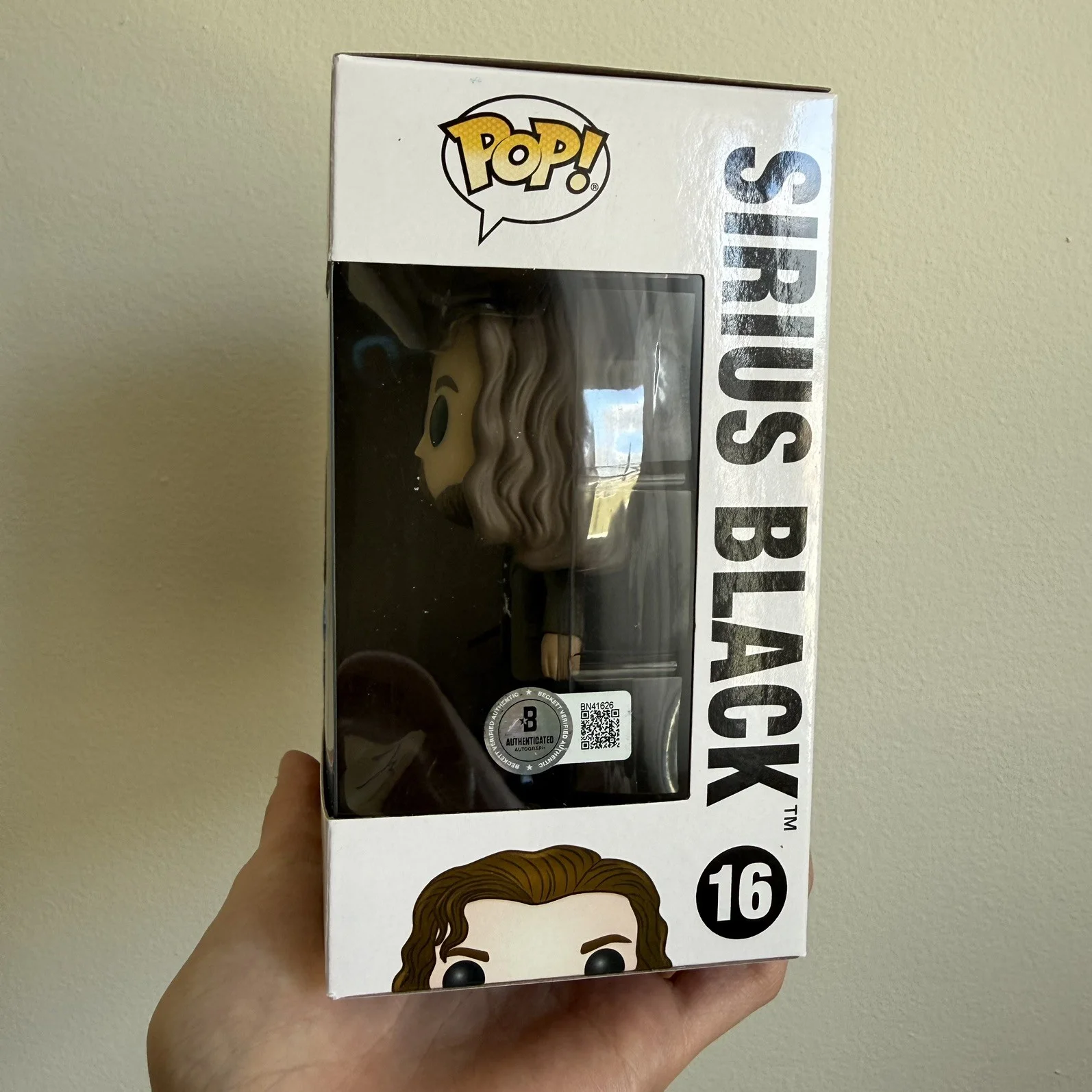 Gary Oldman — Gary Oldman Harry Potter Signed Sirius Black #16 Funko Pop Vinyl Figure BAS, изображение 2