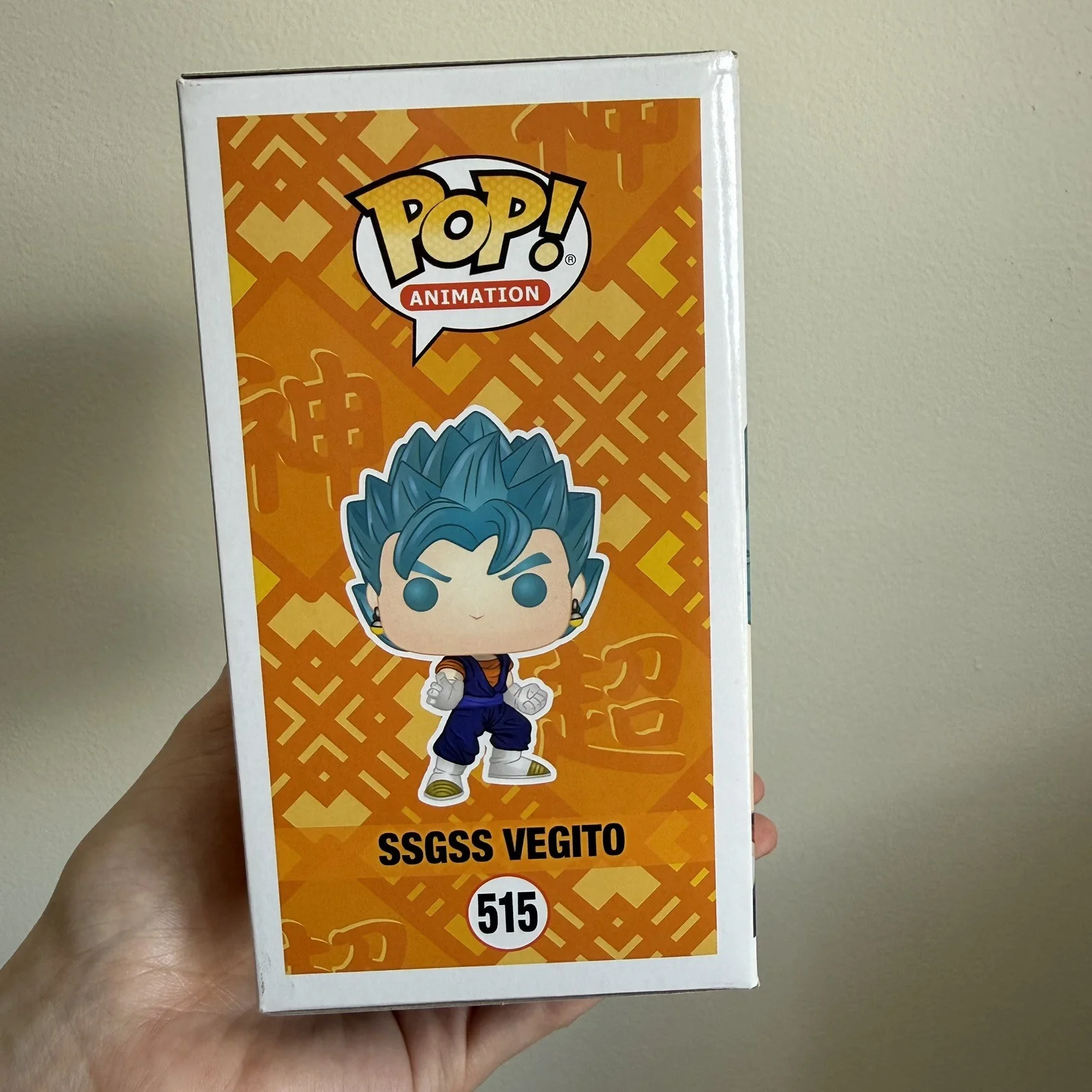 Chris Sabat — Chris Sabat & Sean Schemmel Signed Dragon Ball SSGSS Vegito Funko Pop #515 JSA, image 5